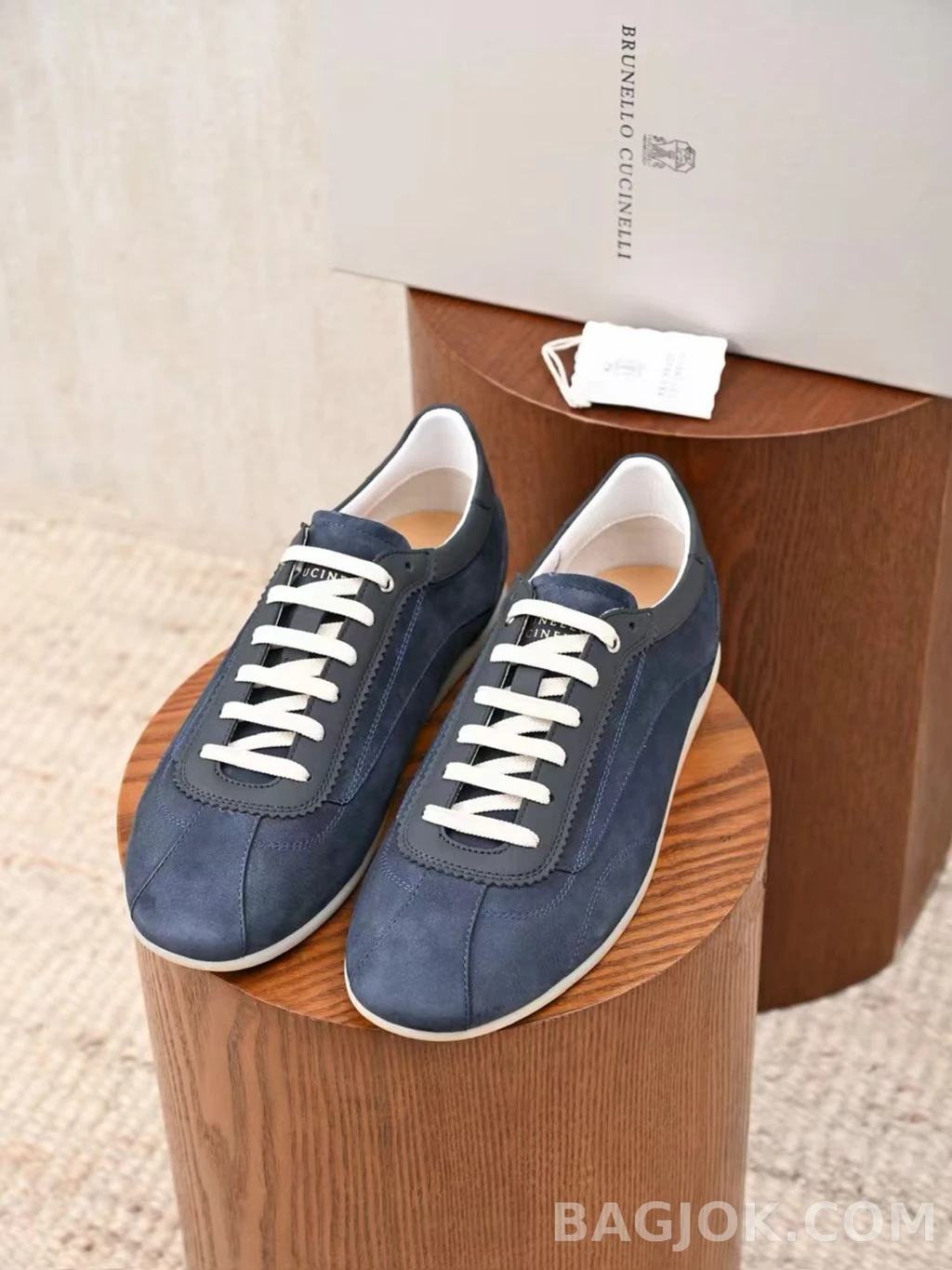 브루넬로 쿠치넬리 Brunello Cucinelli 스웨이드 스니커즈 상세 이미지