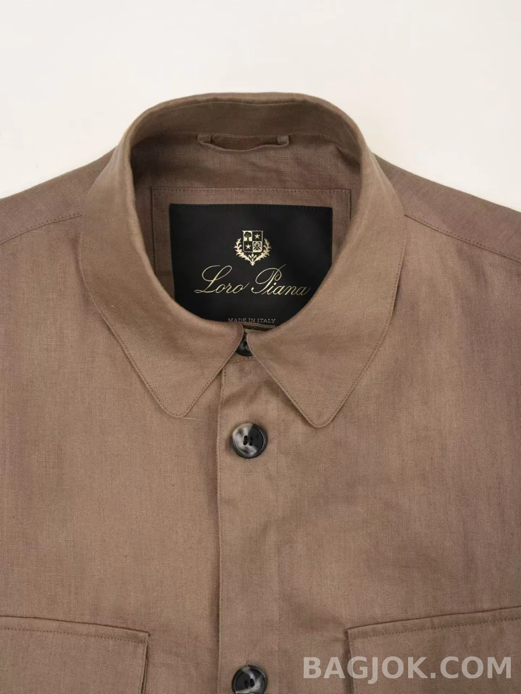 로로피아나 Loro Piana 린넨 오버셔츠 자켓 상세 이미지
