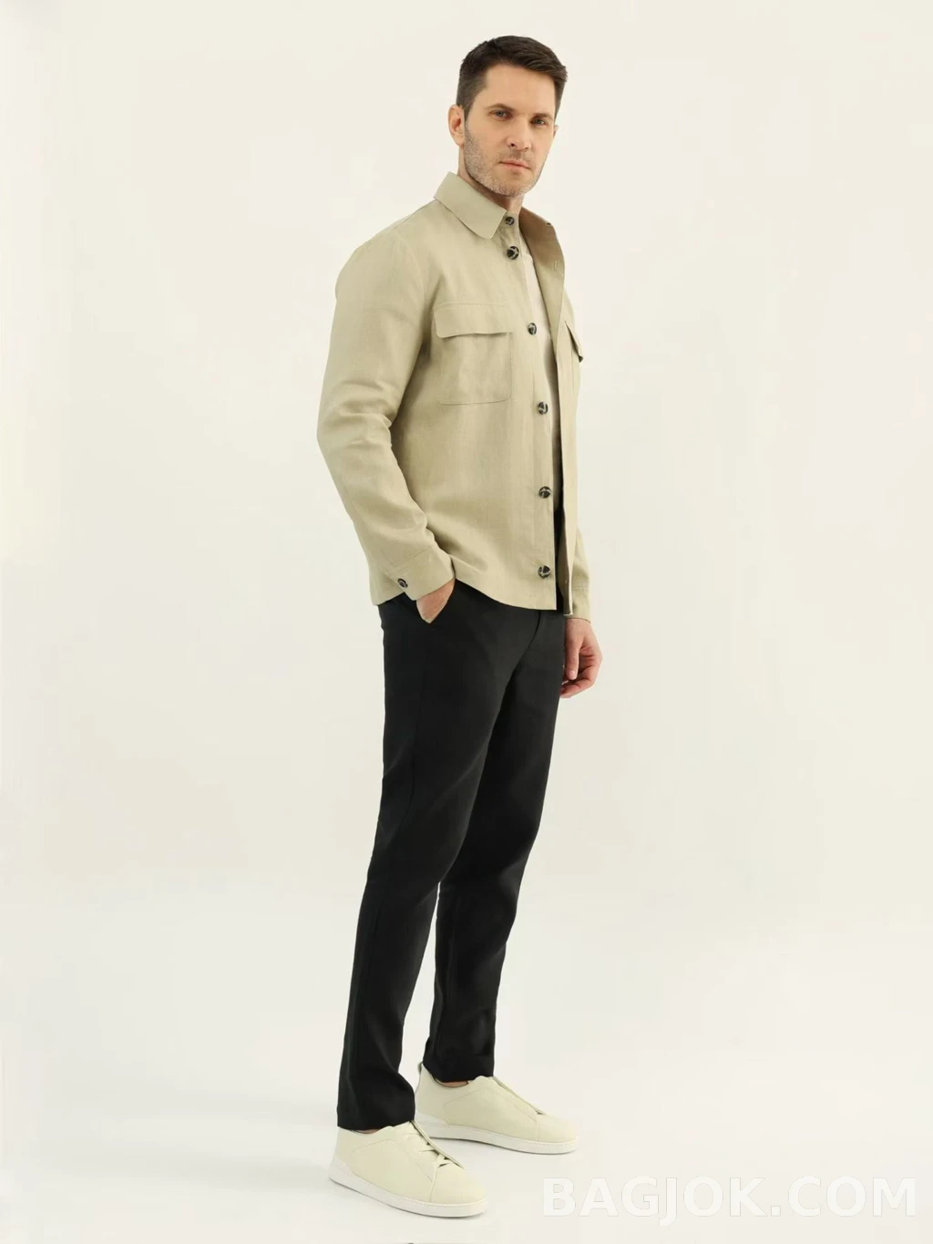 로로피아나 Loro Piana 린넨 슬랙스 상세 이미지