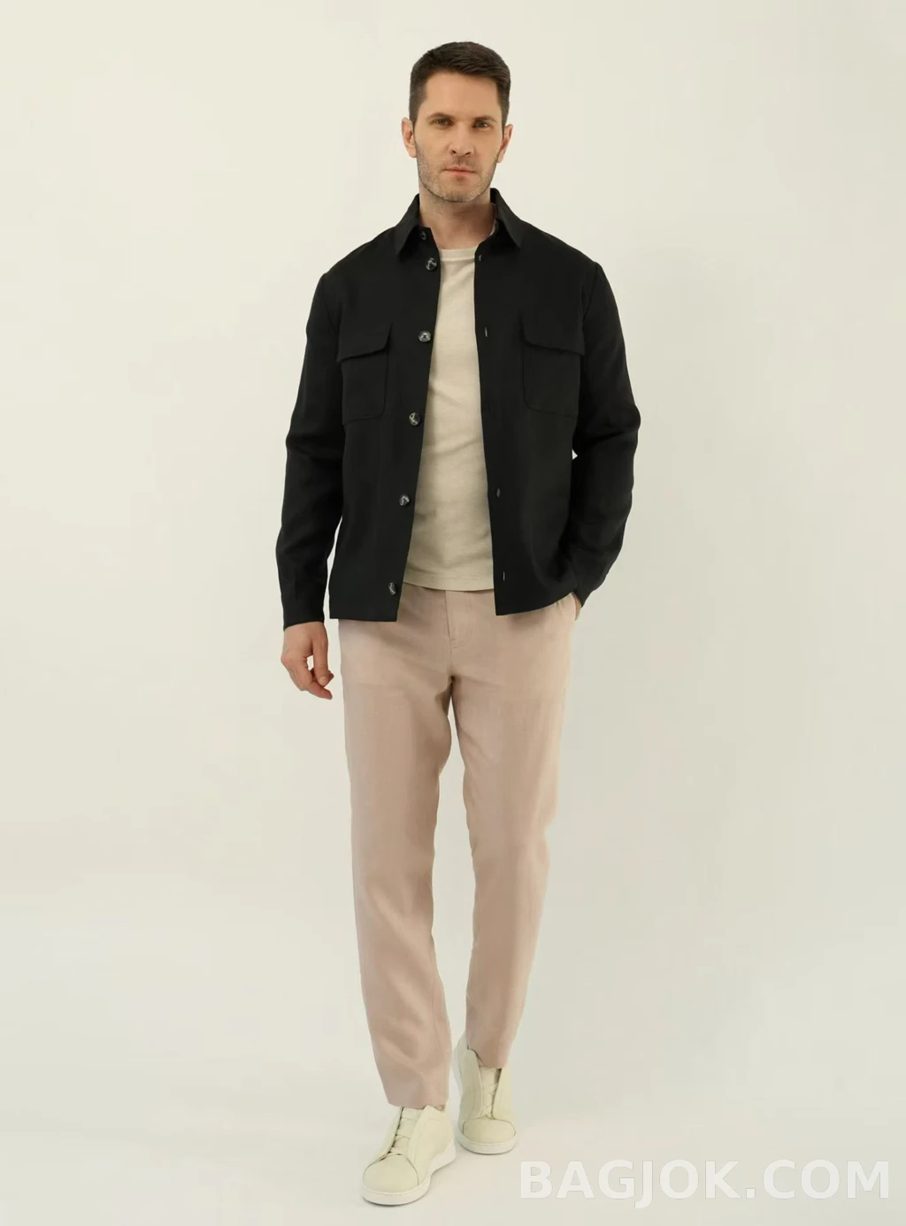로로피아나 Loro Piana 린넨 슬랙스 상세 이미지