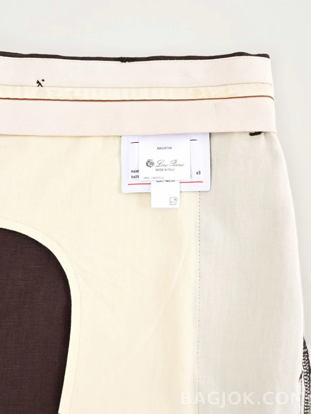 로로피아나 Loro Piana 린넨 슬랙스 상세 이미지