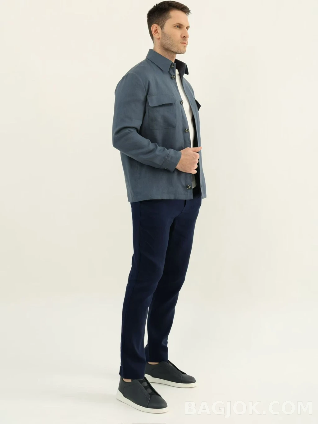 로로피아나 Loro Piana 린넨 슬랙스 상세 이미지