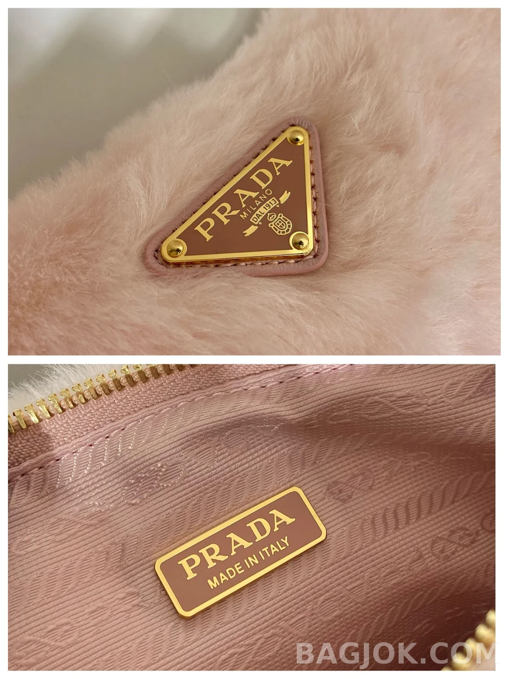 프라다 Prada 삼각 퍼 숄더백 상세 이미지