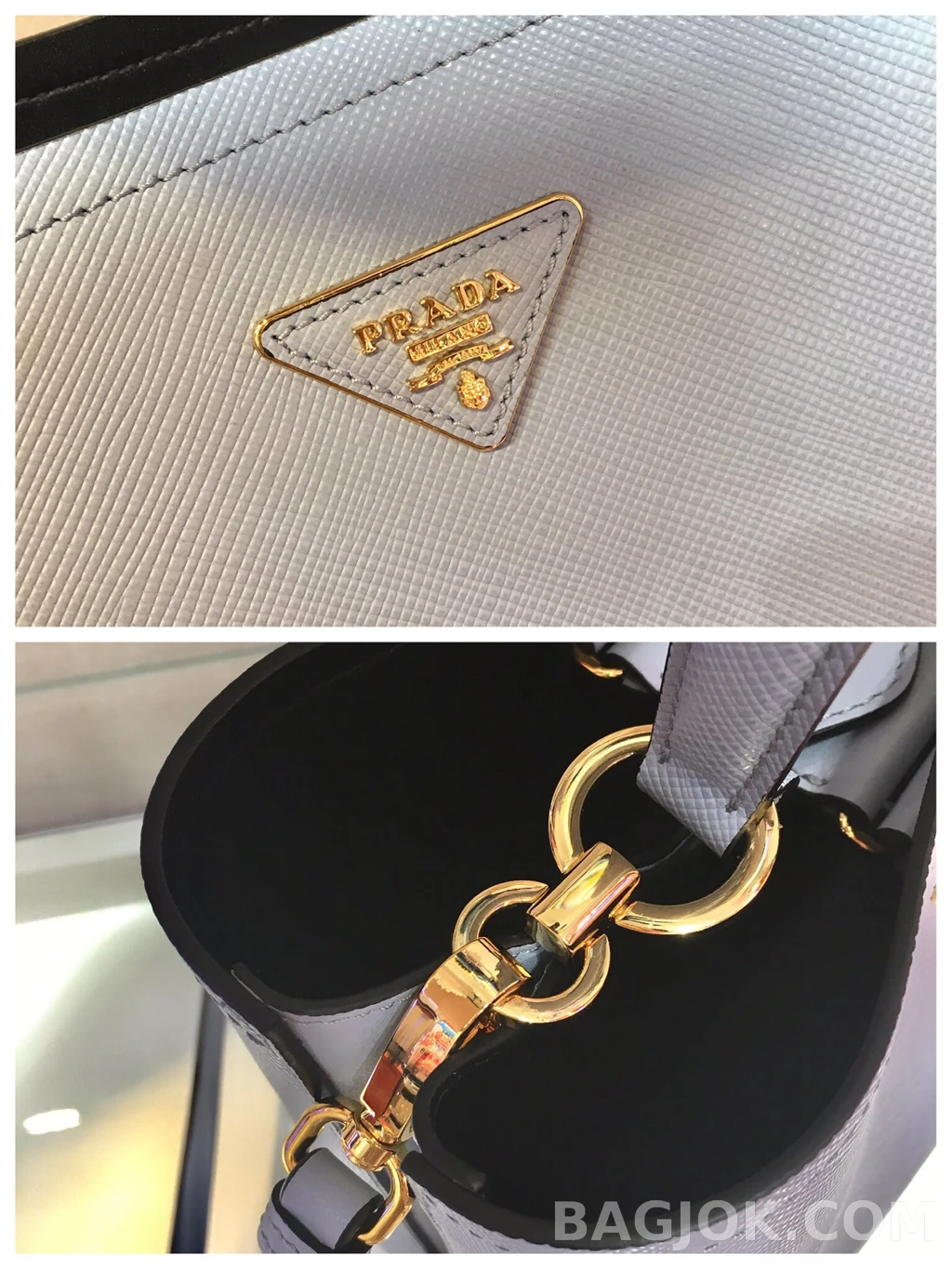 프라다 Prada 더블 핸드백 사피아노 상세 이미지