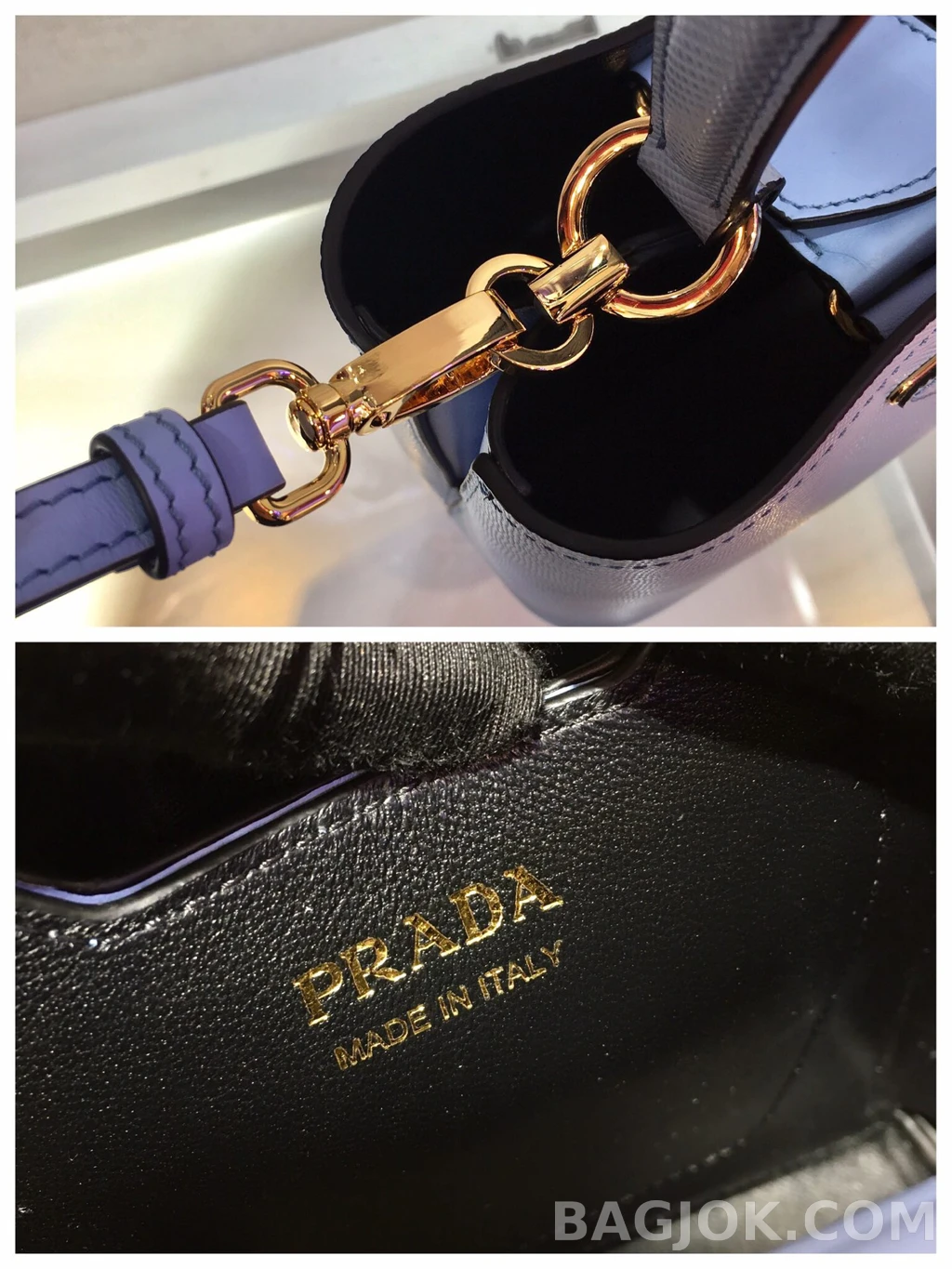 프라다 Prada 더블 미니 핸드백 사피아노 상세 이미지