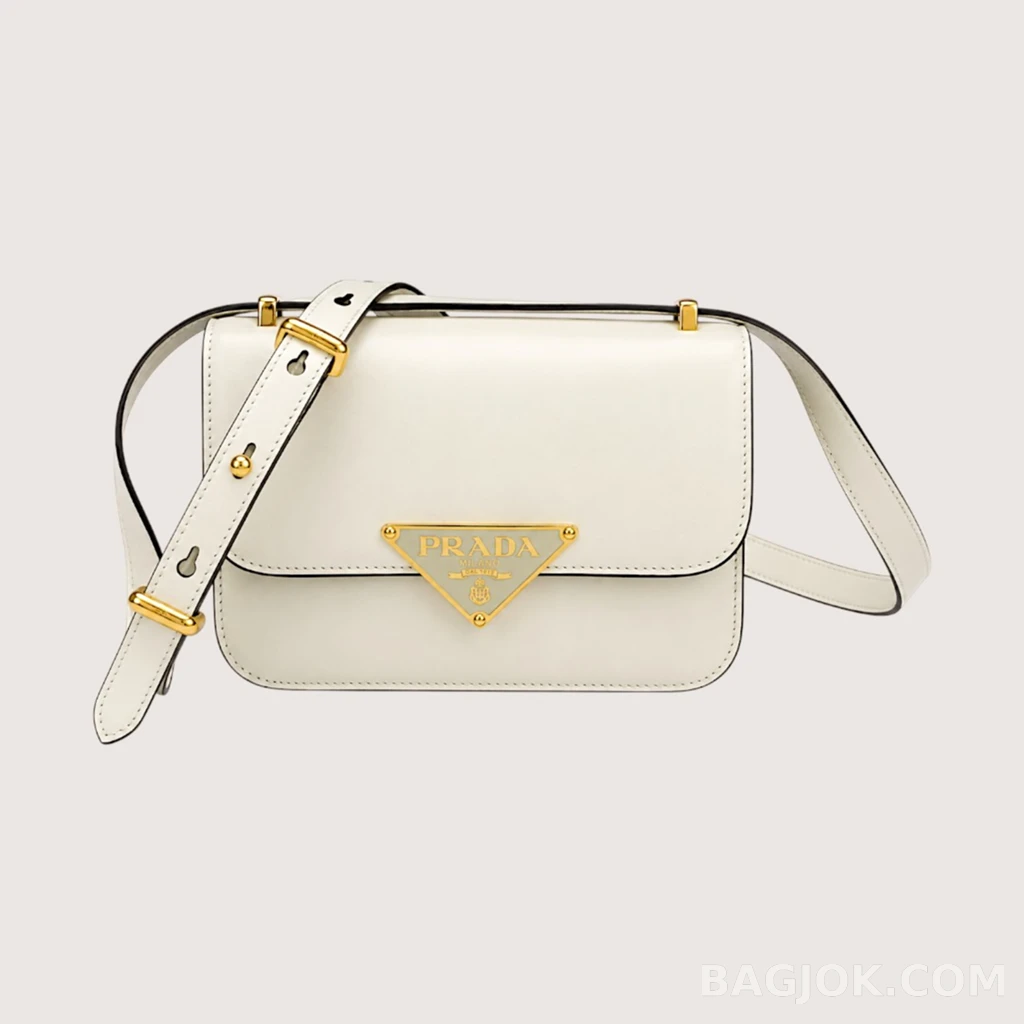 Prada 오일 왁스드 레더 메신저백_대표이미지