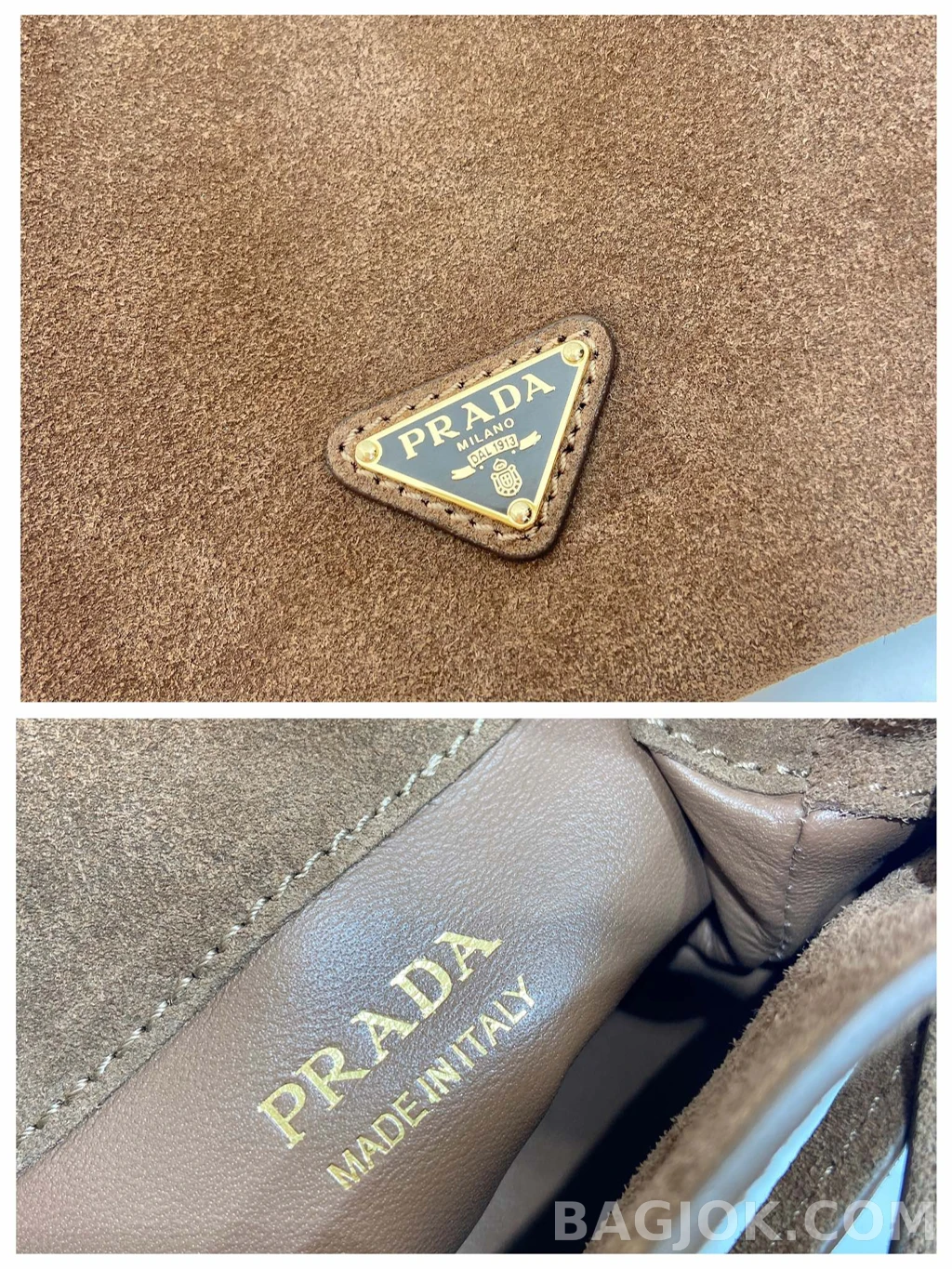 프라다 Prada 미니 드로스트링 크로스백 상세 이미지