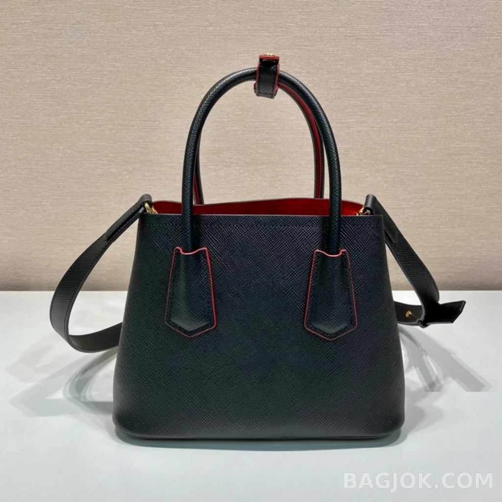 프라다 Prada 더블 미니 쇼퍼백 상세 이미지