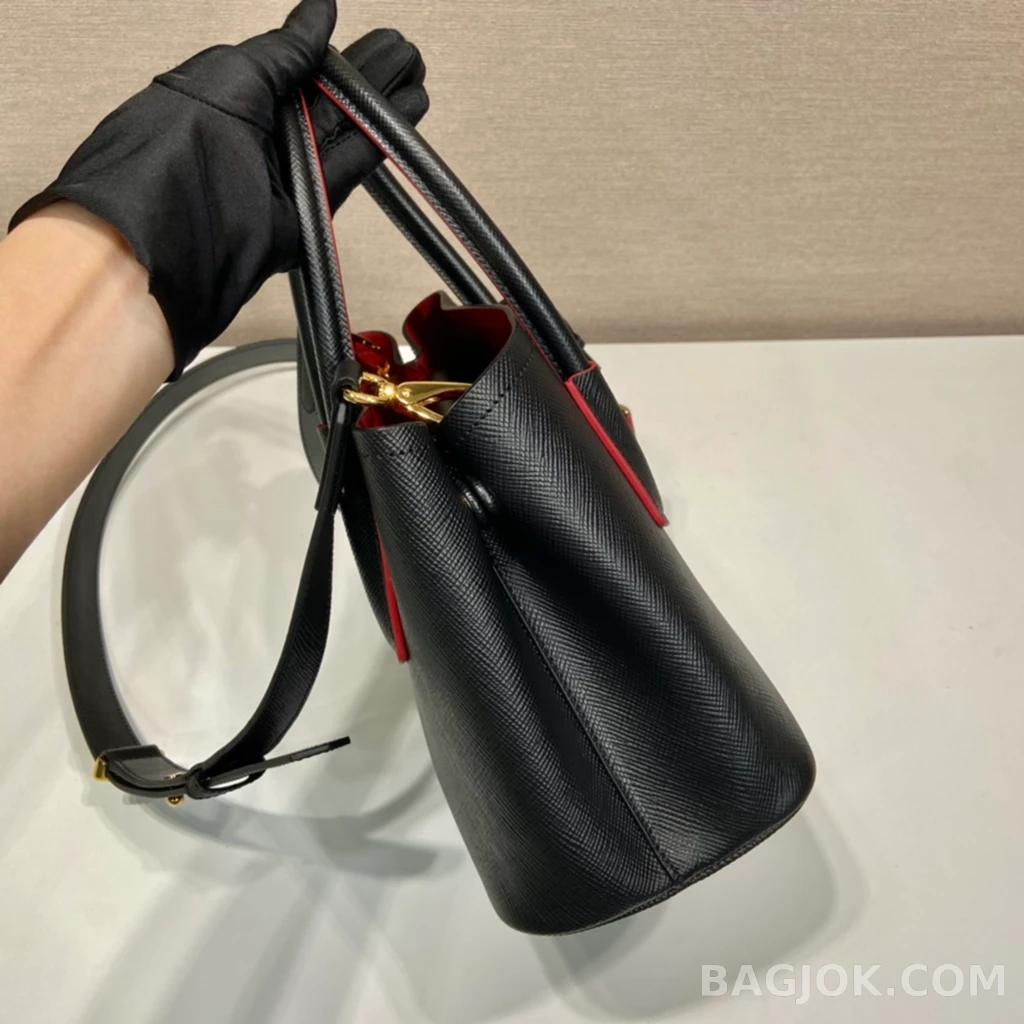 프라다 Prada 더블 미니 쇼퍼백 상세 이미지