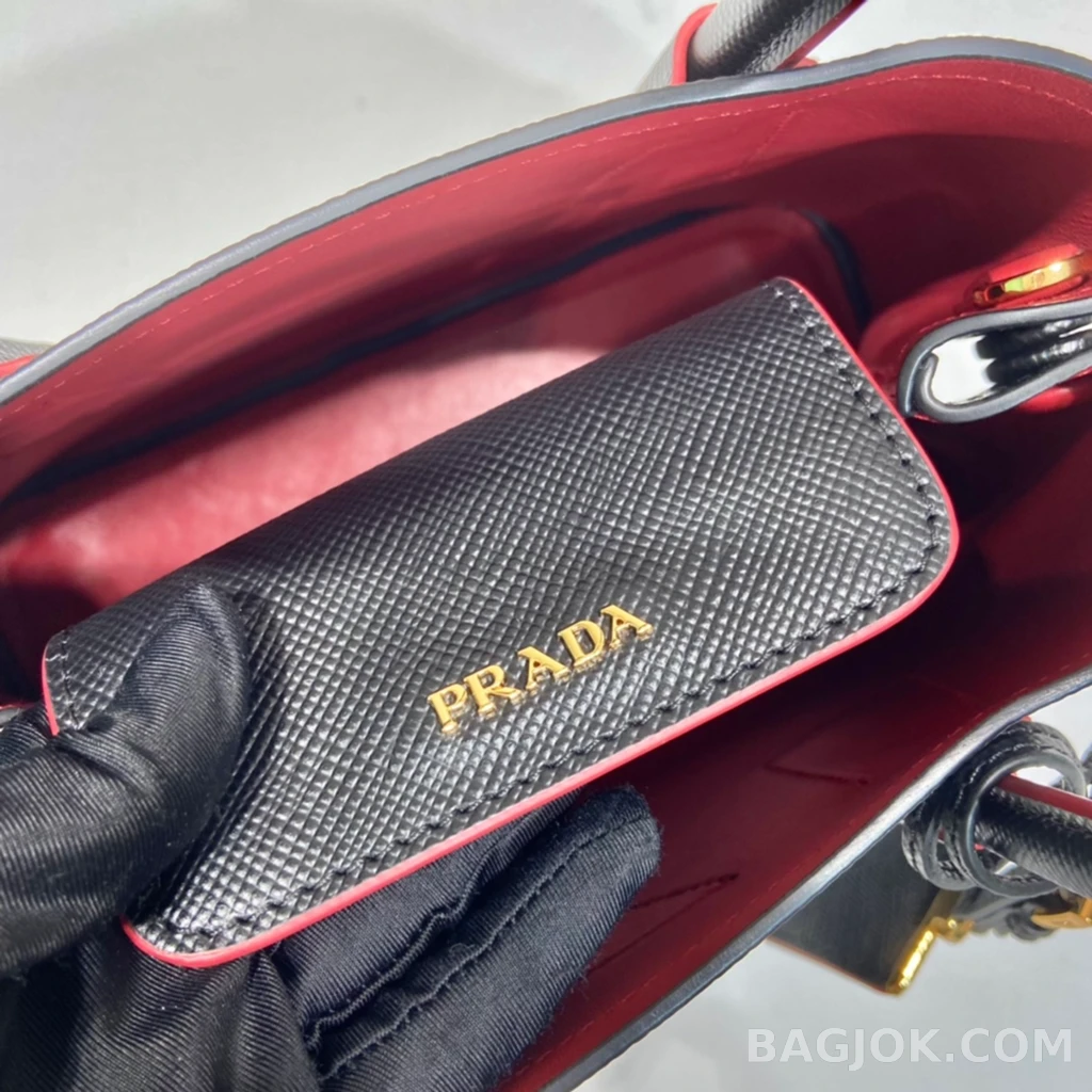 프라다 Prada 더블 미니 쇼퍼백 상세 이미지