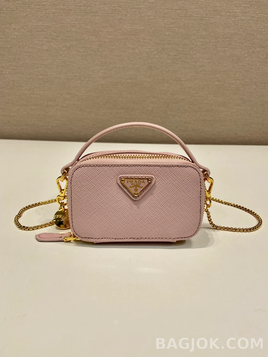 프라다 Prada 사피아노 미니 체인 크로스백 상세 이미지