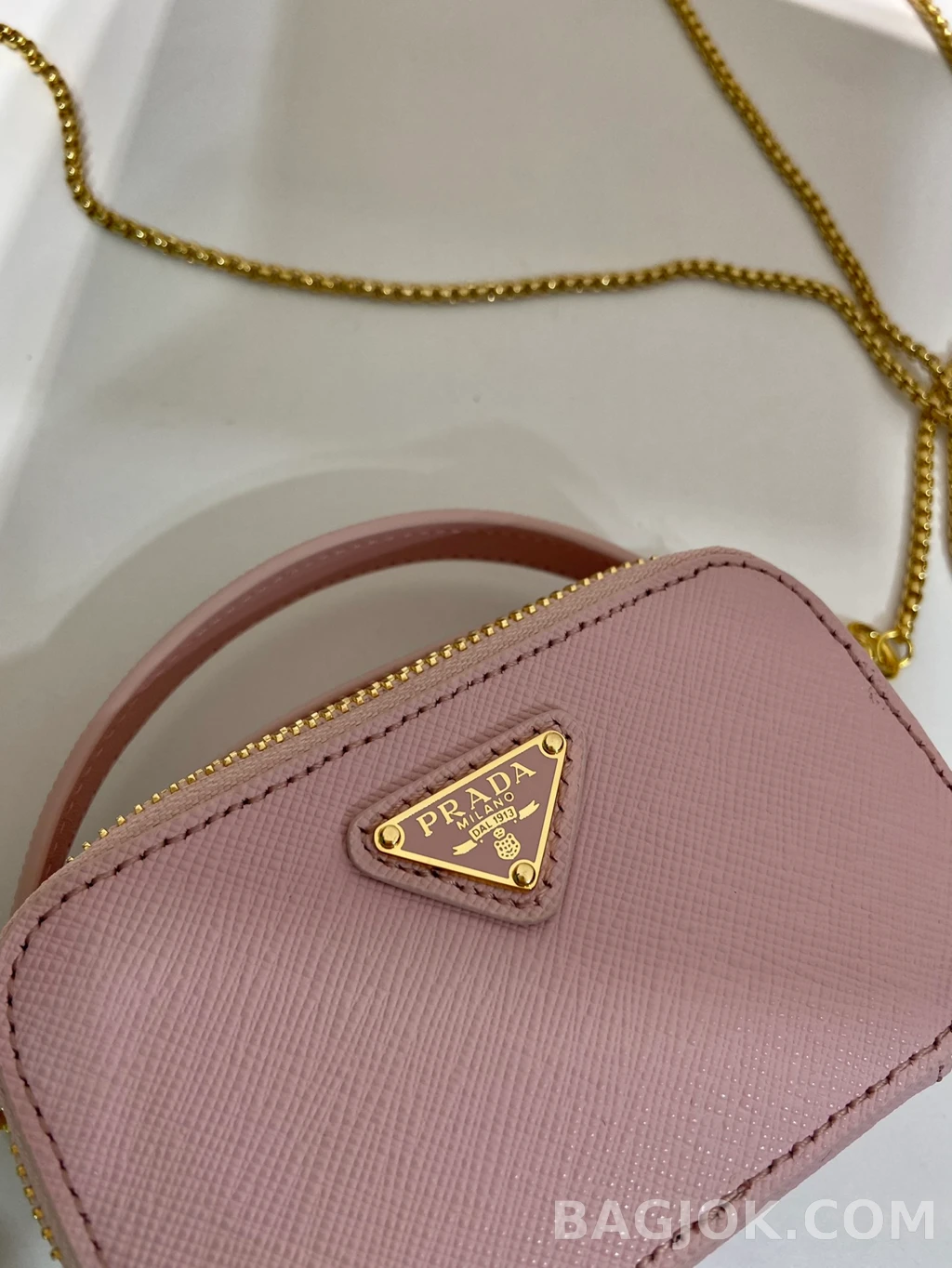 프라다 Prada 사피아노 미니 체인 크로스백 상세 이미지