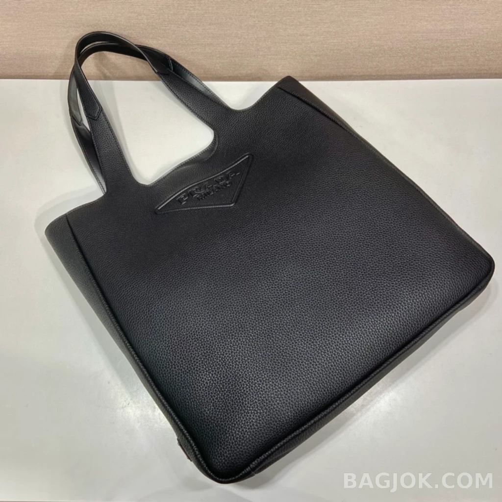 프라다 Prada 레더 라지 비지니스 숄더백 상세 이미지
