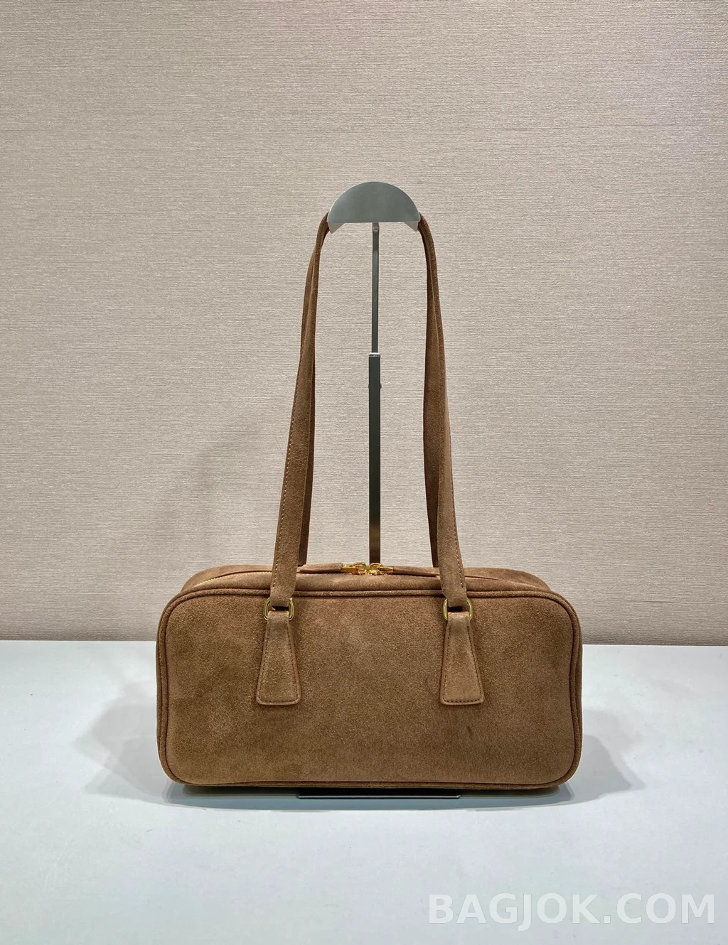 프라다 Prada 빈티지 숄더백 스웨이드 상세 이미지