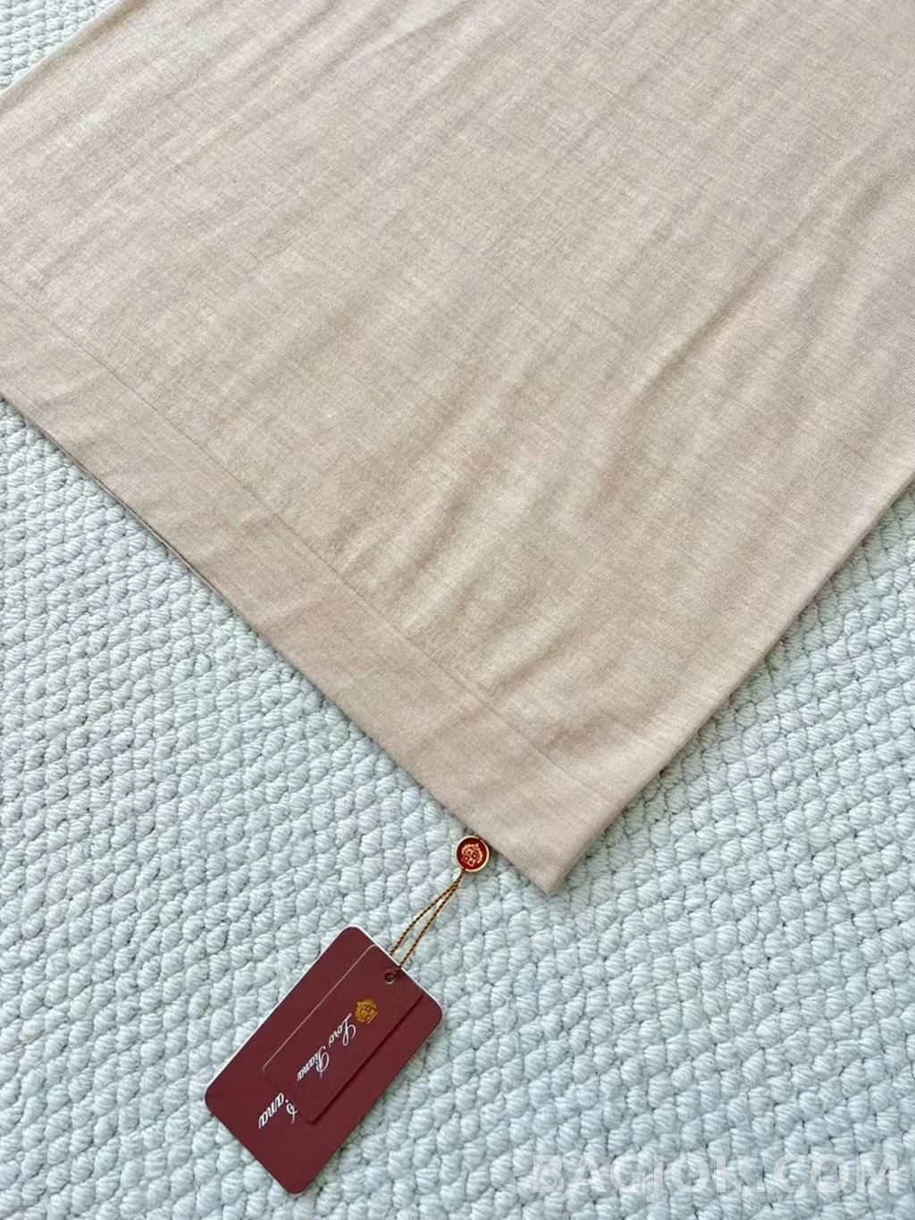 로로피아나 Loro Piana 헨리넥 니트 반팔 상세 이미지