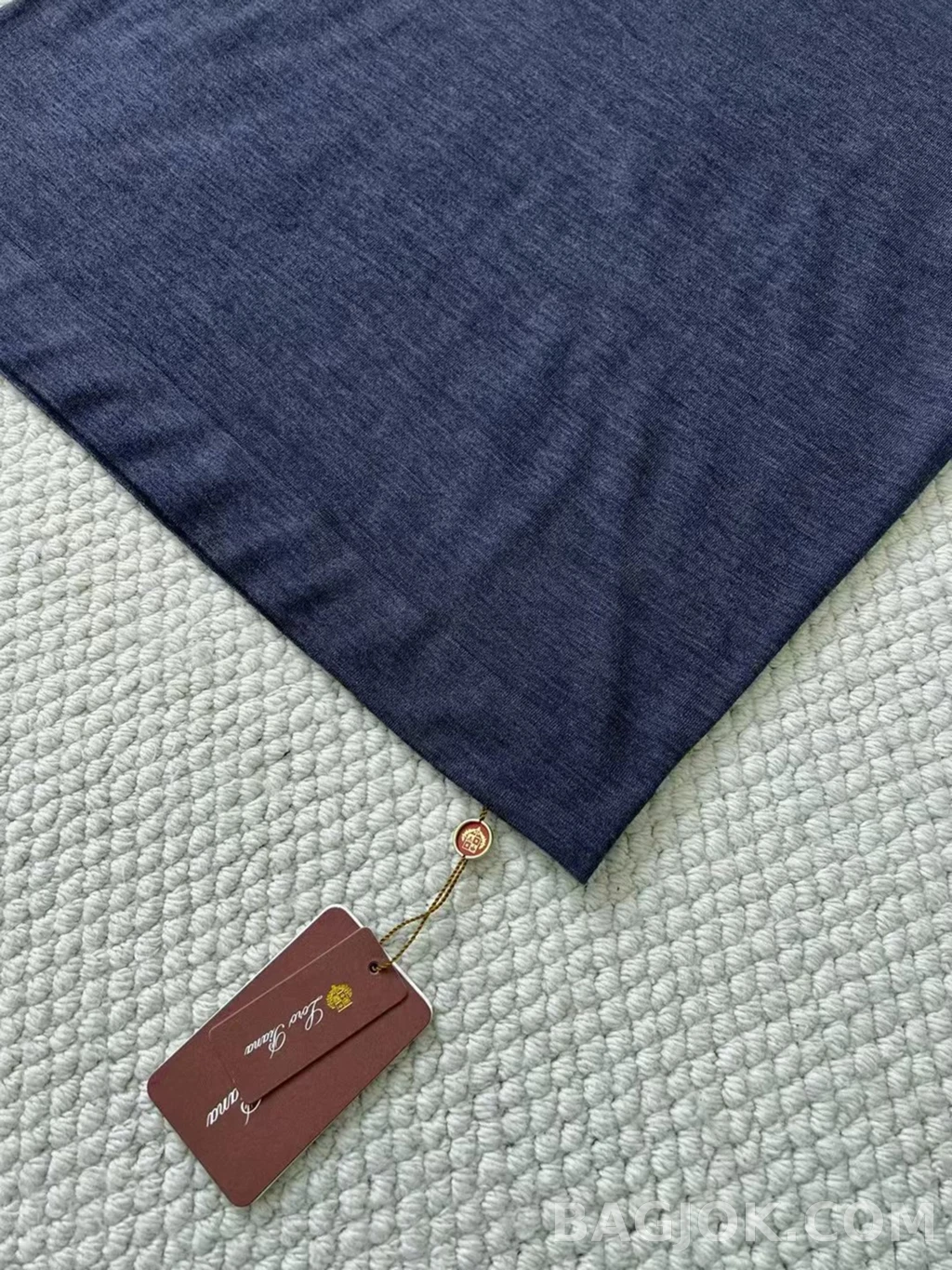 로로피아나 Loro Piana 헨리넥 니트 반팔 상세 이미지