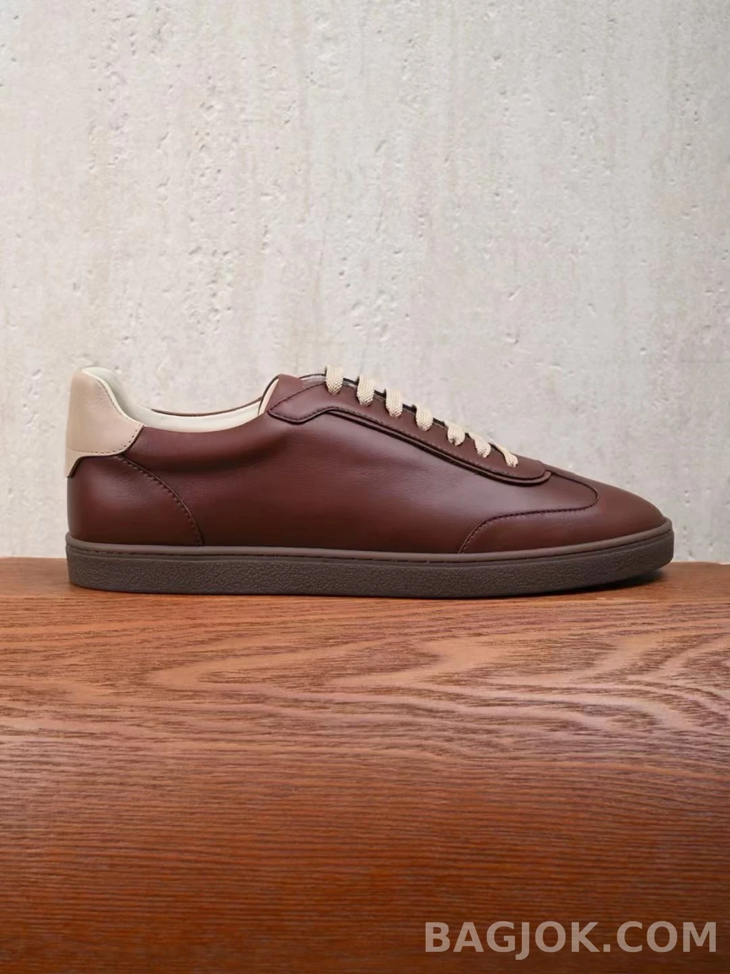 브루넬로 쿠치넬리 Brunello Cucinelli 레더 스니커즈 상세 이미지