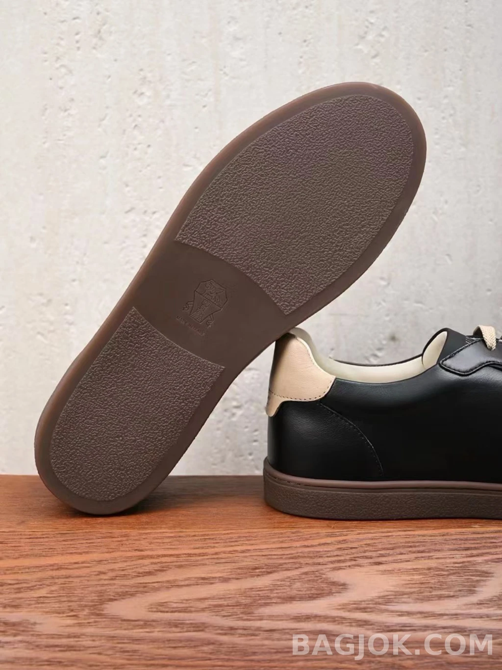 브루넬로 쿠치넬리 Brunello Cucinelli 레더 스니커즈 상세 이미지
