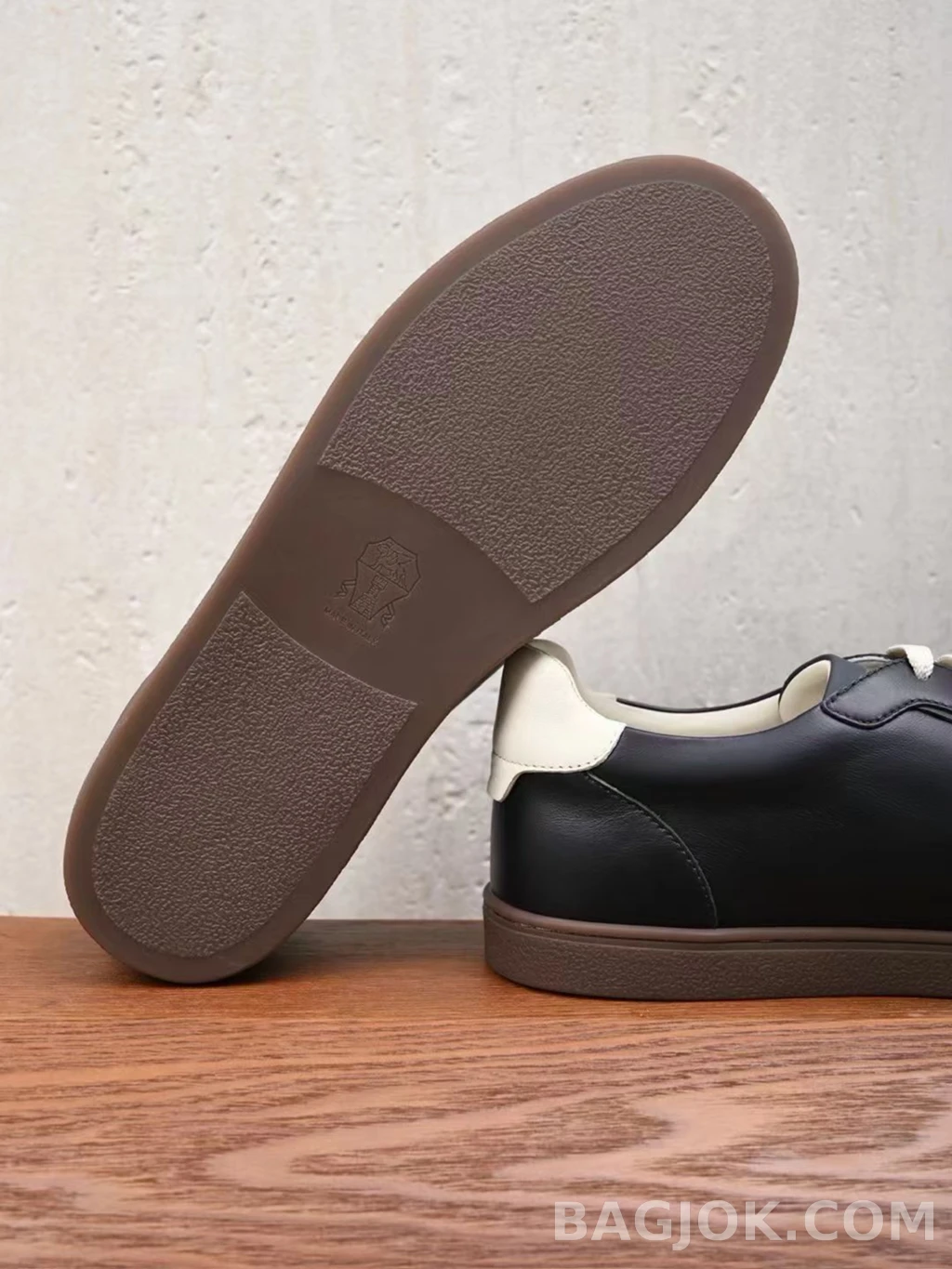 브루넬로 쿠치넬리 Brunello Cucinelli 레더 스니커즈 상세 이미지
