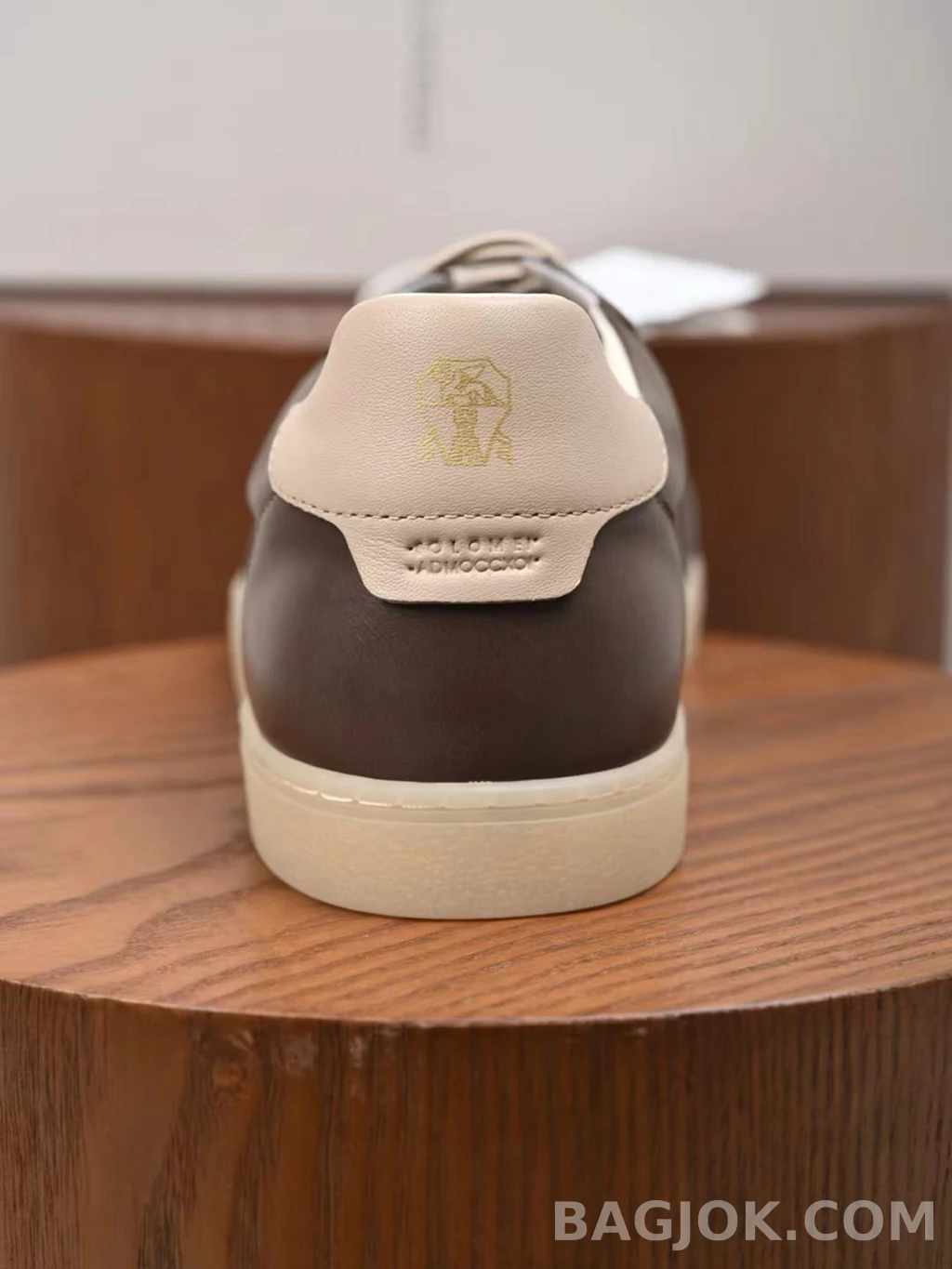 브루넬로 쿠치넬리 Brunello Cucinelli 레더 스니커즈 상세 이미지