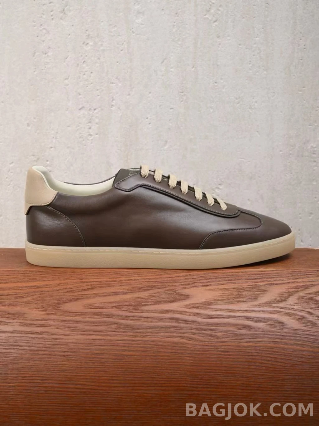 브루넬로 쿠치넬리 Brunello Cucinelli 레더 스니커즈 상세 이미지