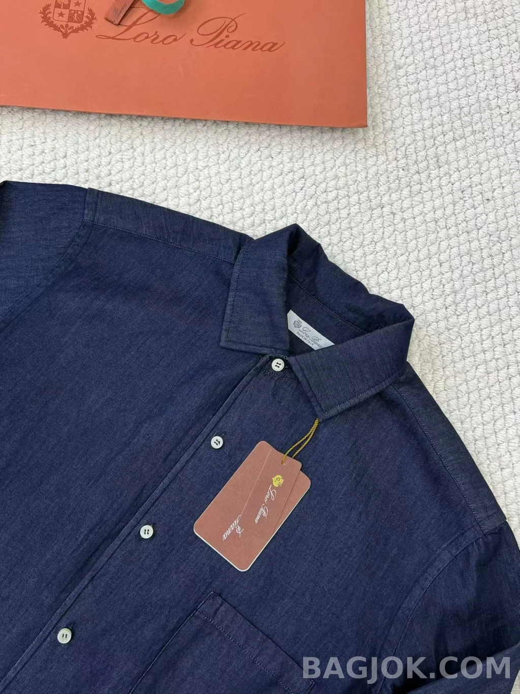 로로피아나 Loro Piana 데님 셔츠 상세 이미지