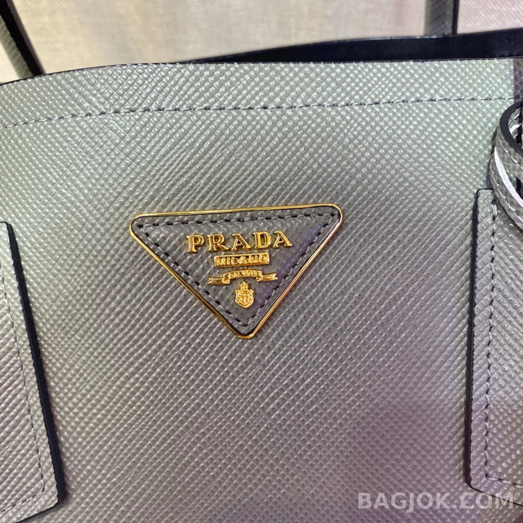 프라다 Prada 클래식 그레인 레더 쇼퍼 토트백 상세 이미지