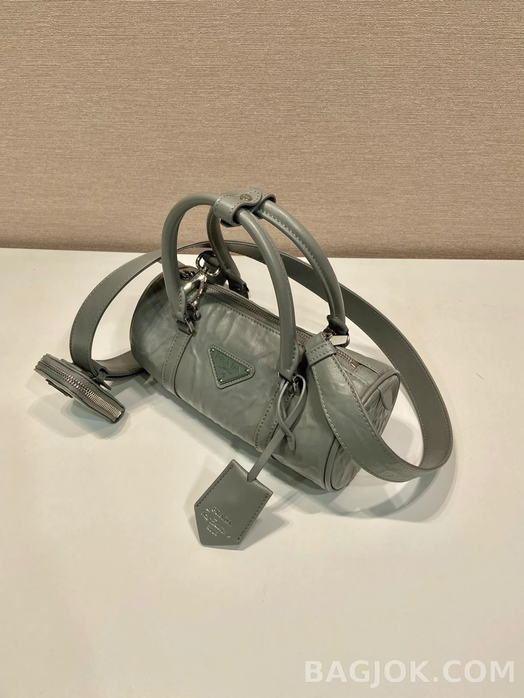 프라다 Prada 리에디션 2002 레더 미니 보스턴백 상세 이미지