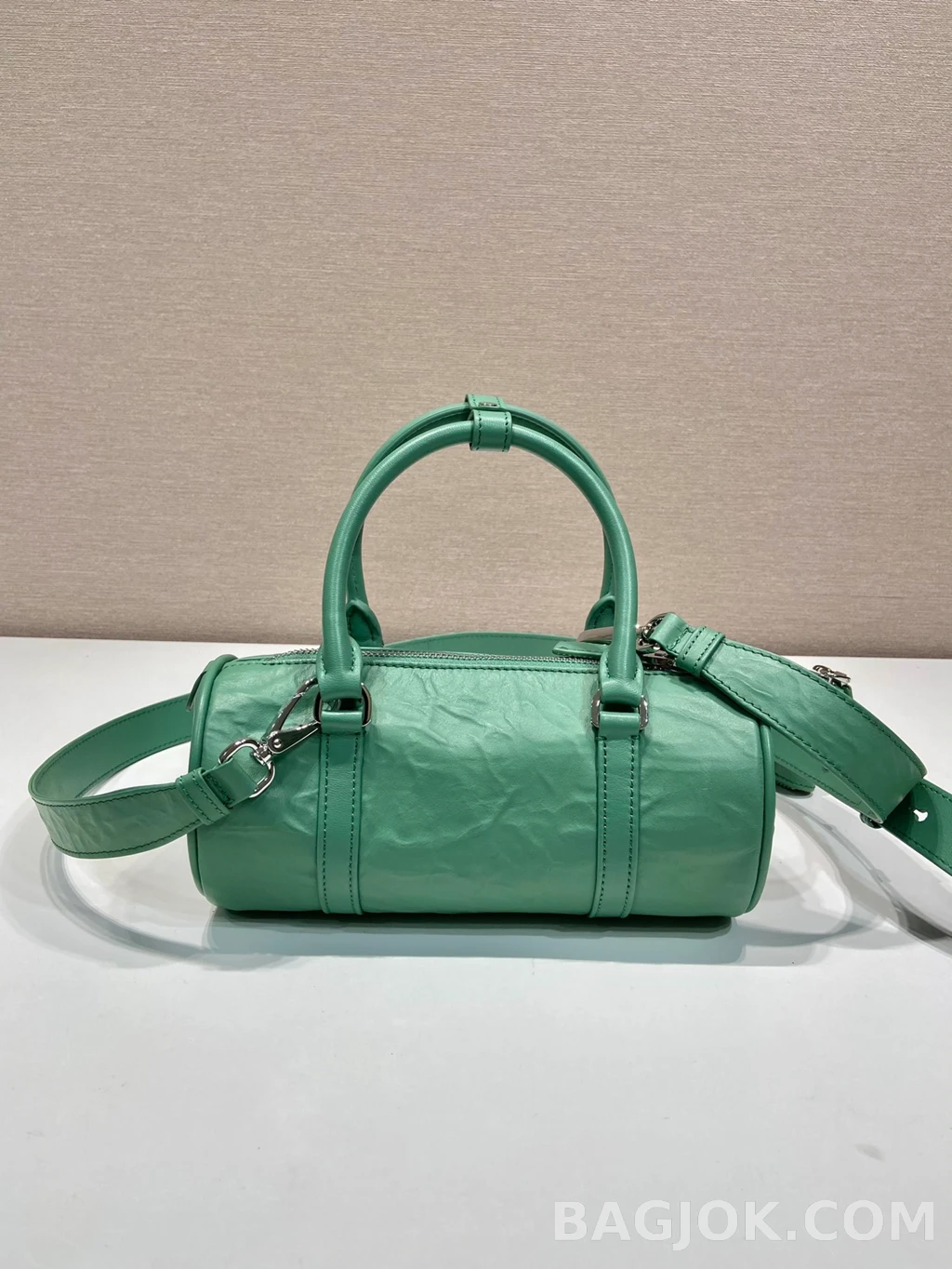 프라다 Prada 리에디션 2002 레더 미니 보스턴백 상세 이미지
