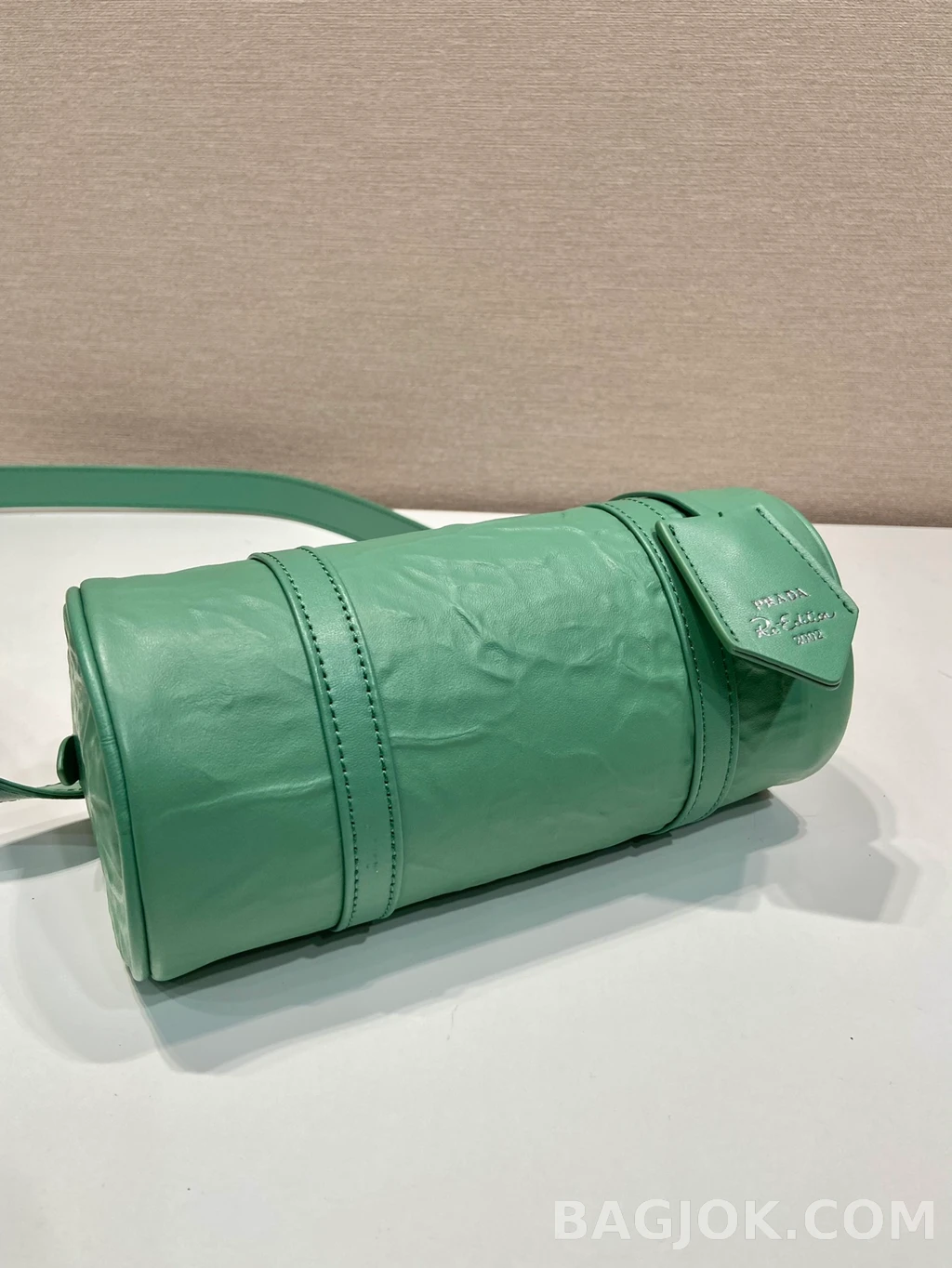 프라다 Prada 리에디션 2002 레더 미니 보스턴백 상세 이미지