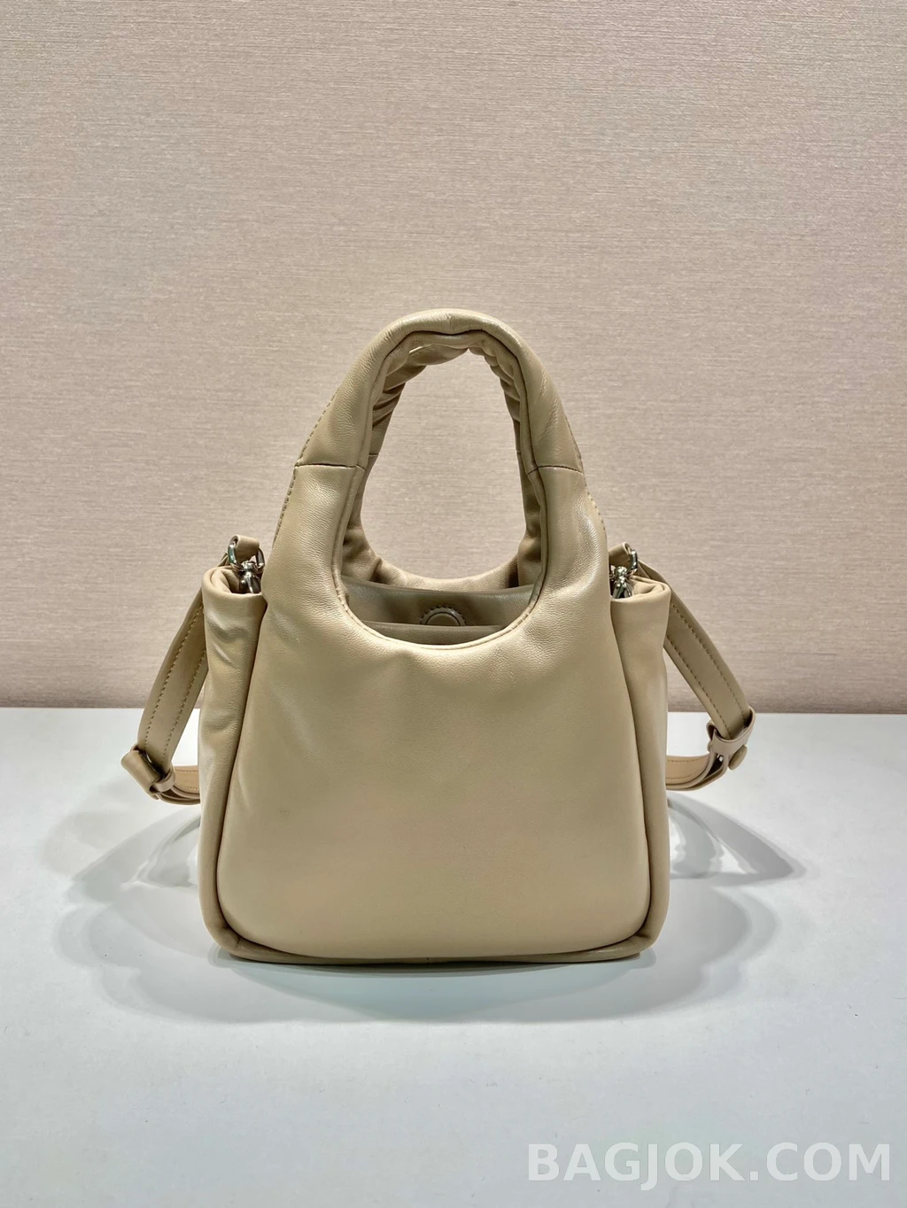 프라다 Prada 소프트 레더 미니 토트백 상세 이미지