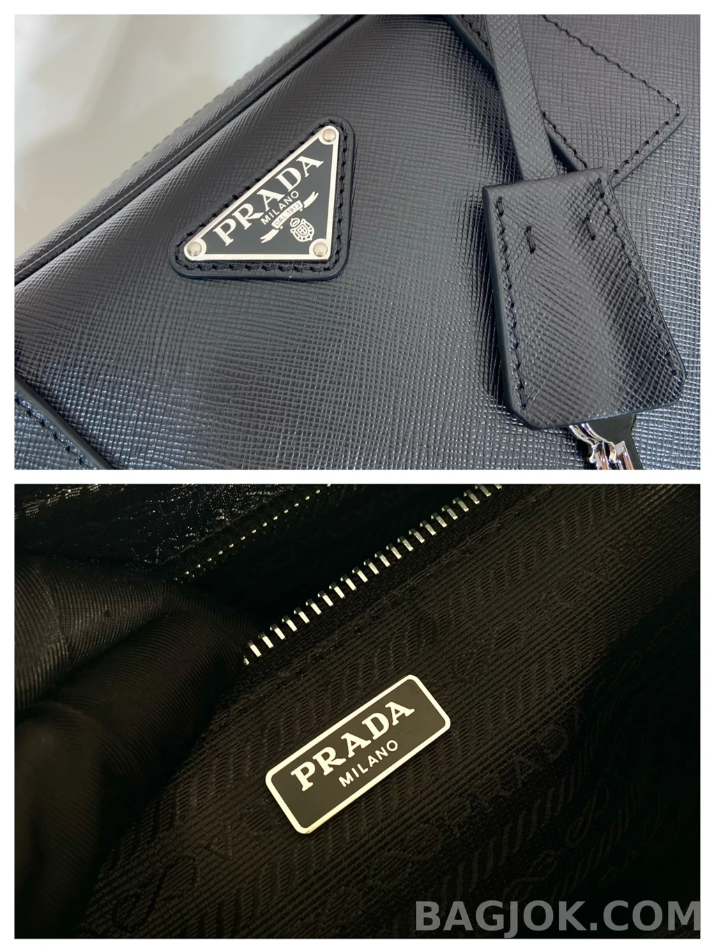 프라다 Prada 사피아노 빈티지 롱핸들 숄더백 상세 이미지