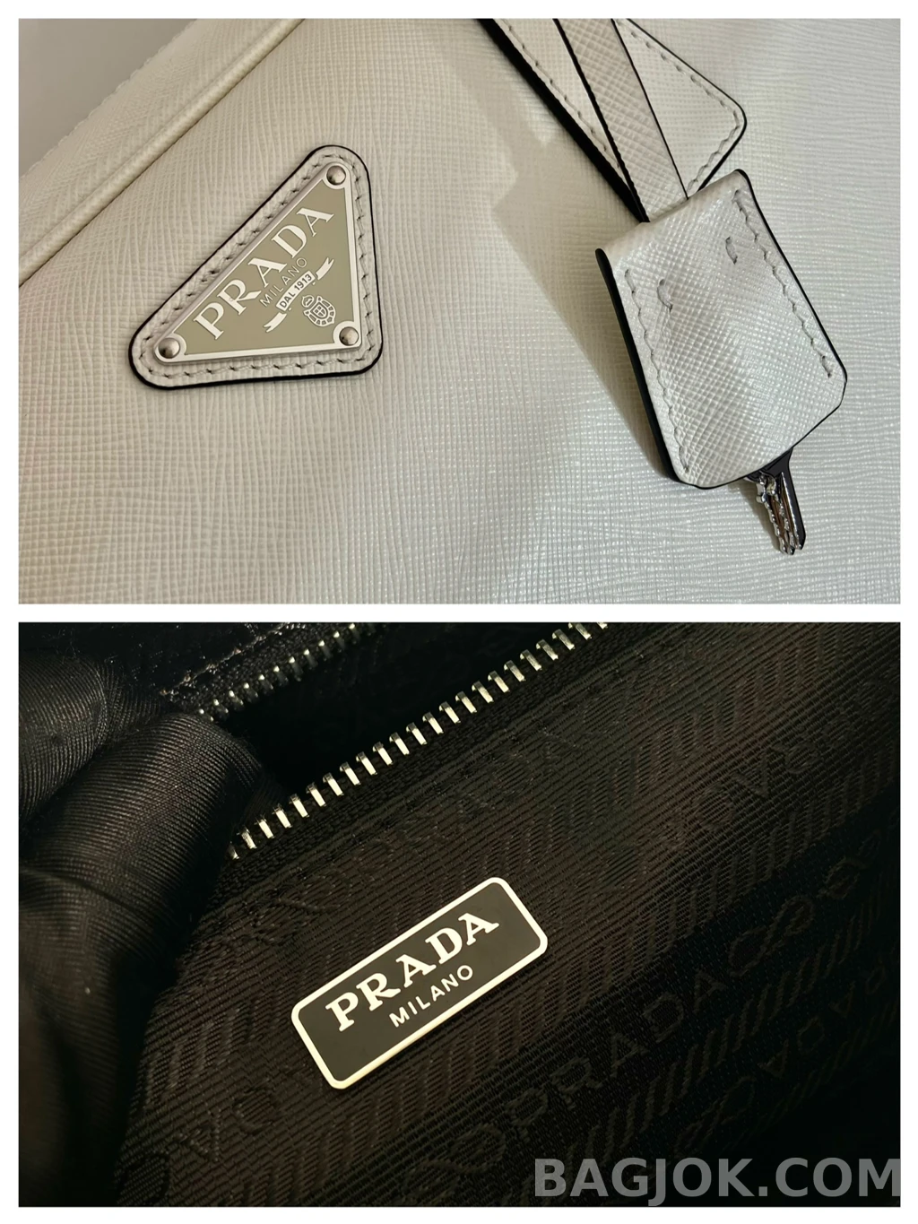 프라다 Prada 사피아노 빈티지 롱핸들 숄더백 상세 이미지