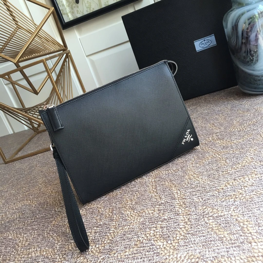 프라다 Prada 사피아노 스트랩 클러치백 상세 이미지