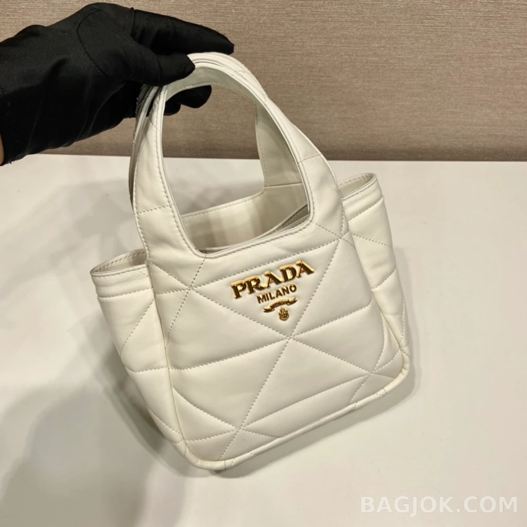 프라다 Prada 패디드 나파 미니 토트백 상세 이미지