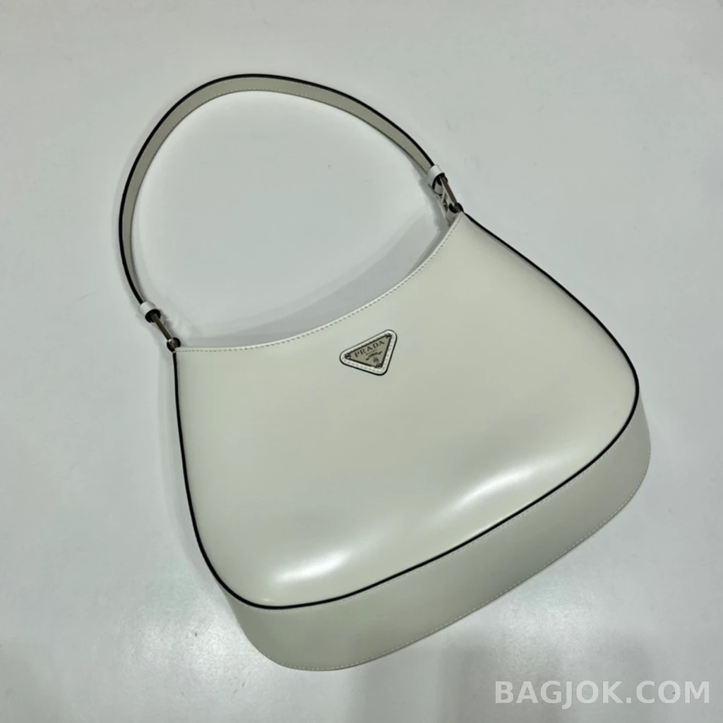 프라다 Prada 클레오 브러시드 레더 숄더백 상세 이미지