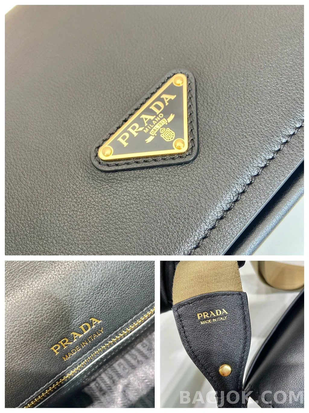 프라다 Prada 플랩 레더 크로스 메신저백 상세 이미지