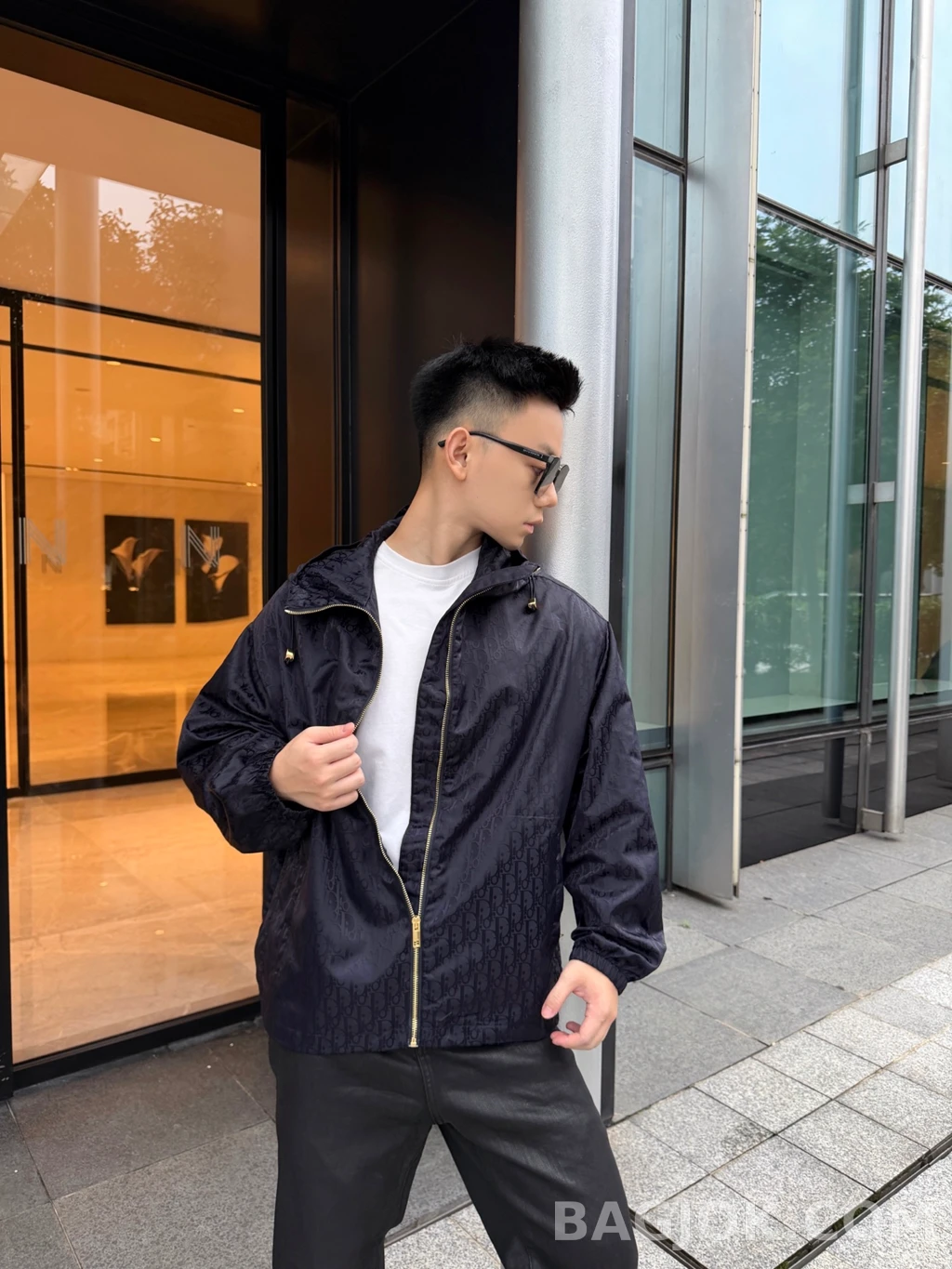 디올 디올 오블리크 바람막이 상세 이미지