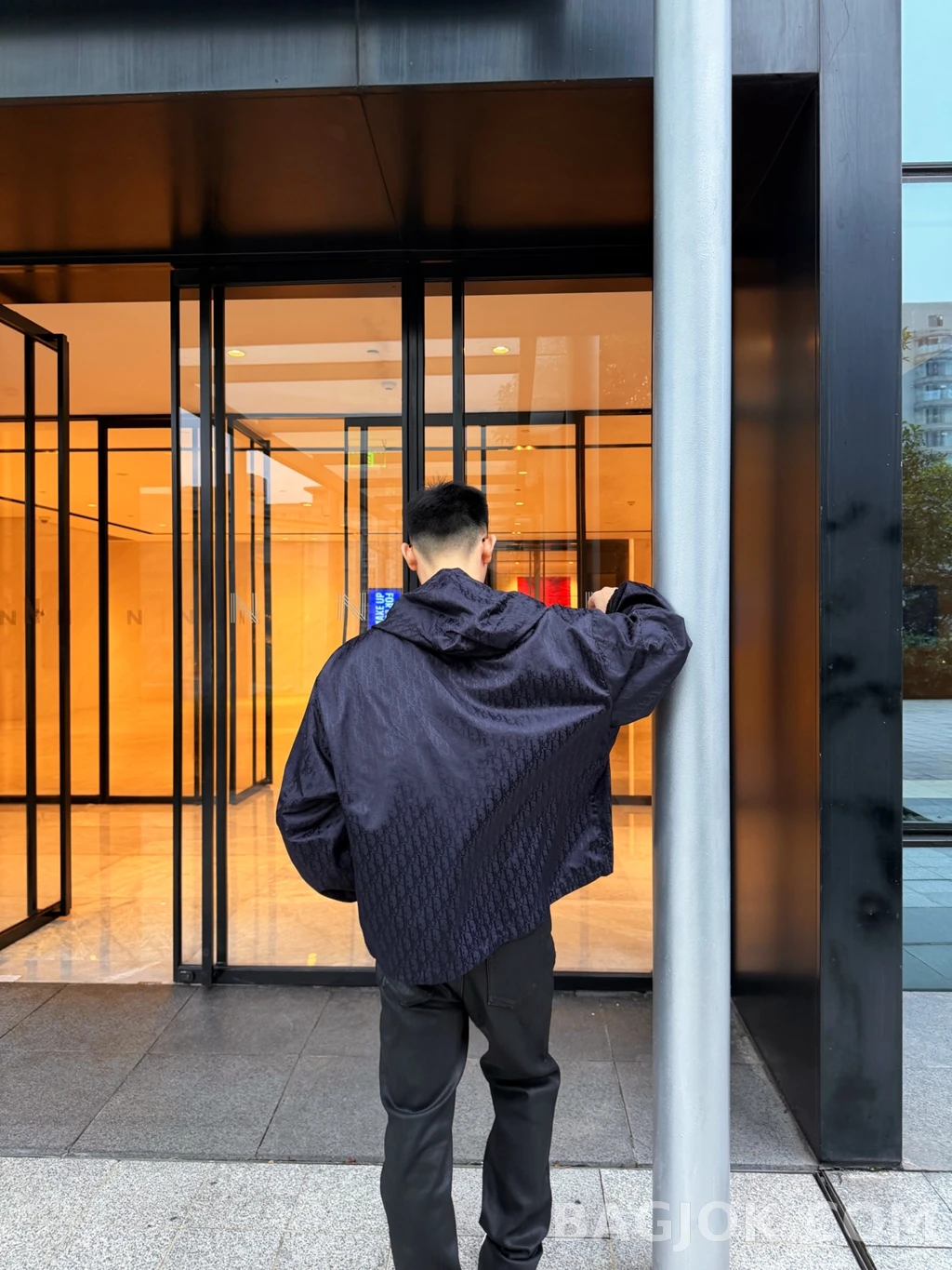 디올 디올 오블리크 바람막이 상세 이미지