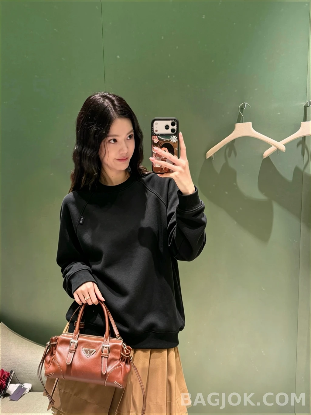 프라다 프라다 스몰로고 맨투맨 상세 이미지