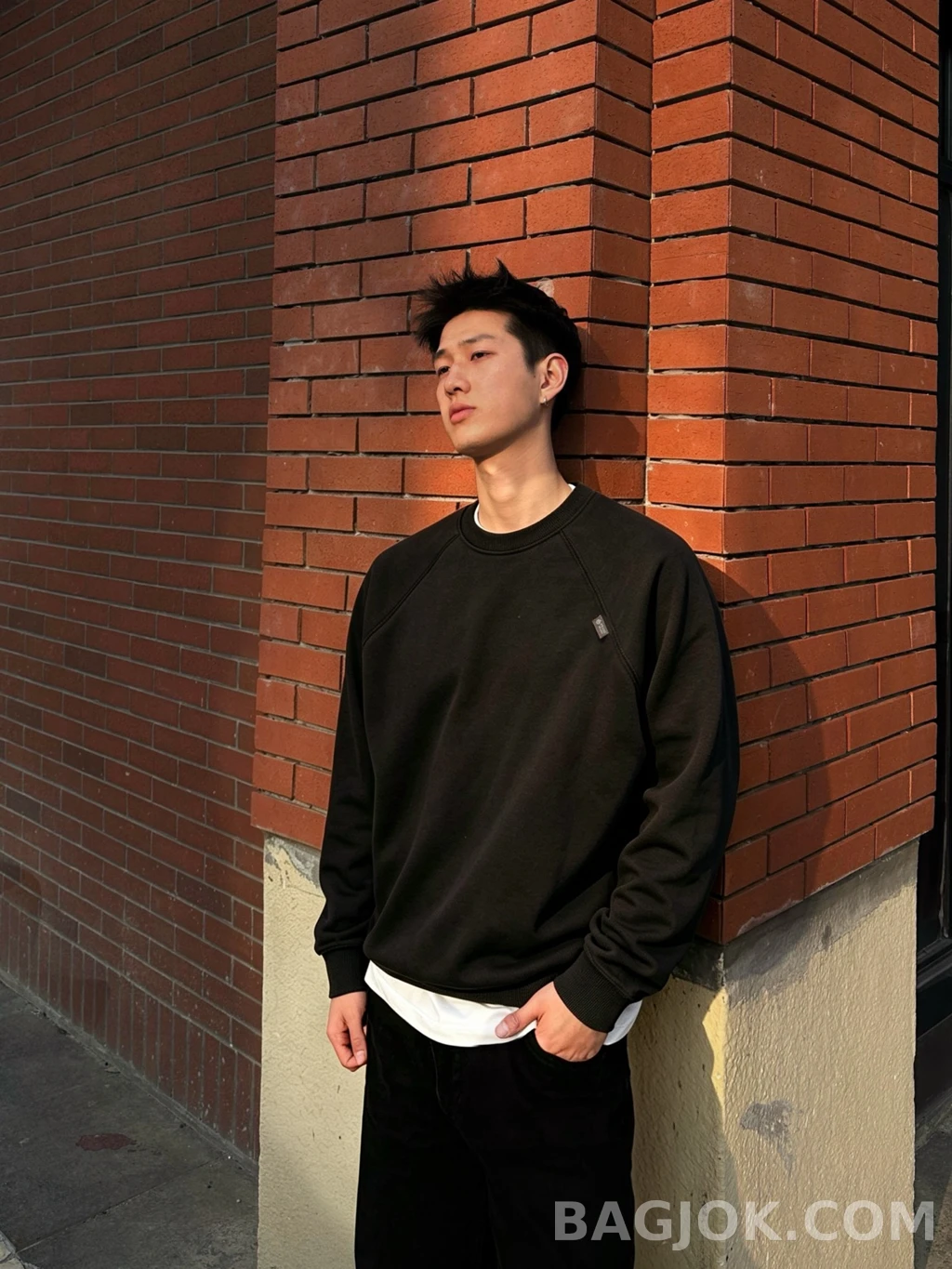 프라다 프라다 스몰로고 맨투맨 상세 이미지