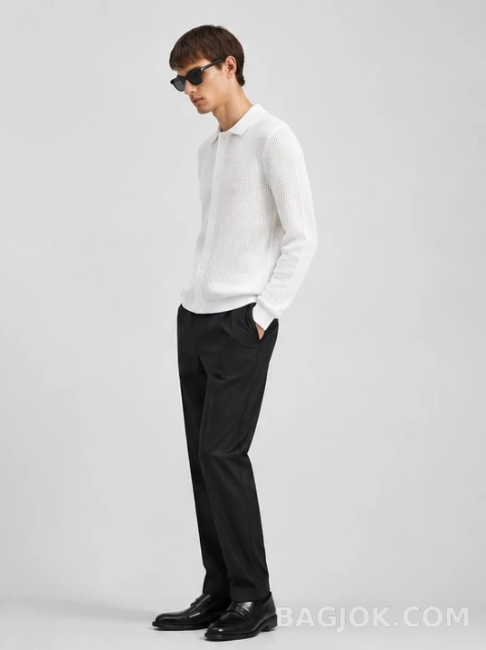 프라다 프라다 메쉬 폴로 가디건 상세 이미지