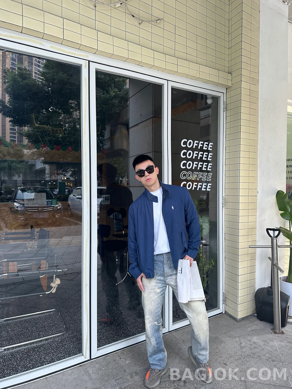 랄프로렌 랄프로렌 양면 스텐카라 집업 재킷 상세 이미지