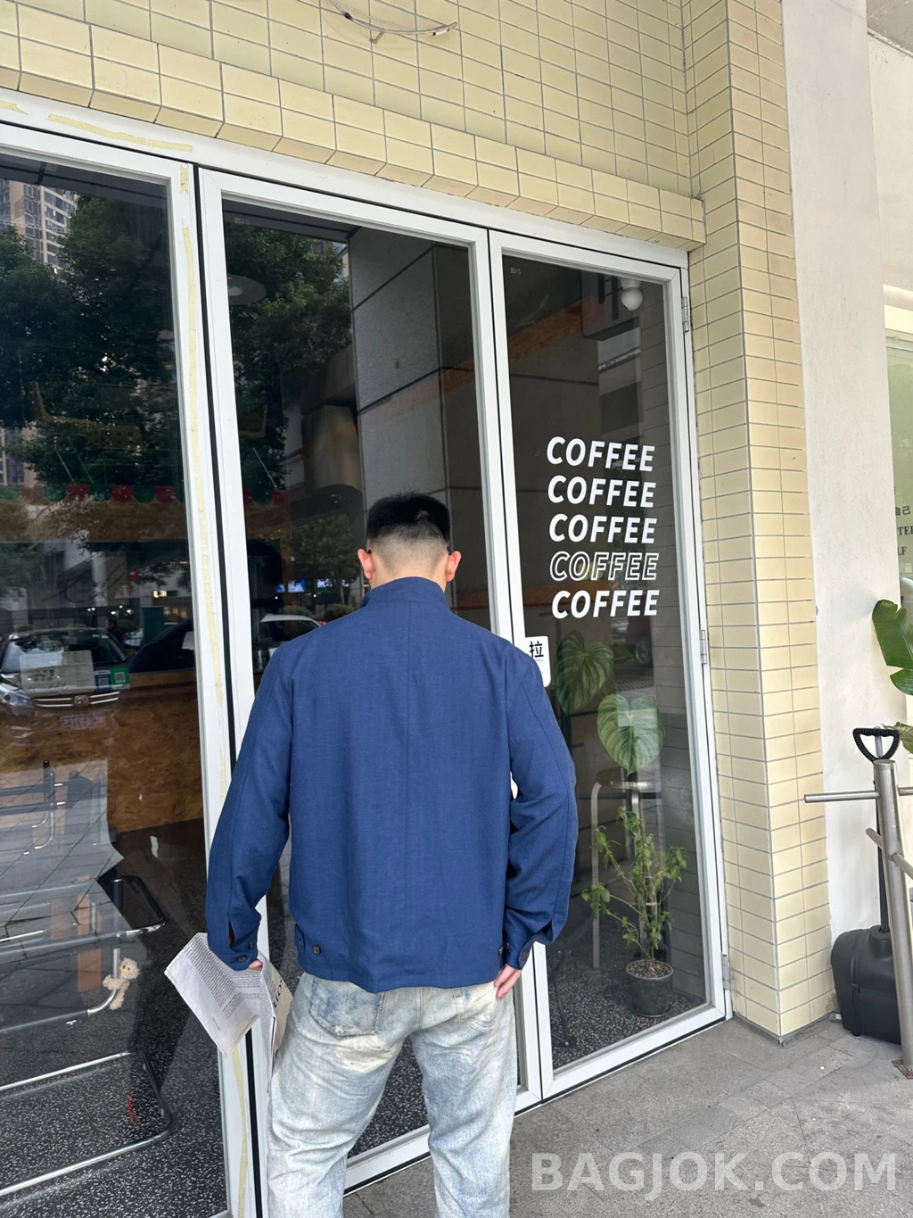 랄프로렌 랄프로렌 양면 스텐카라 집업 재킷 상세 이미지