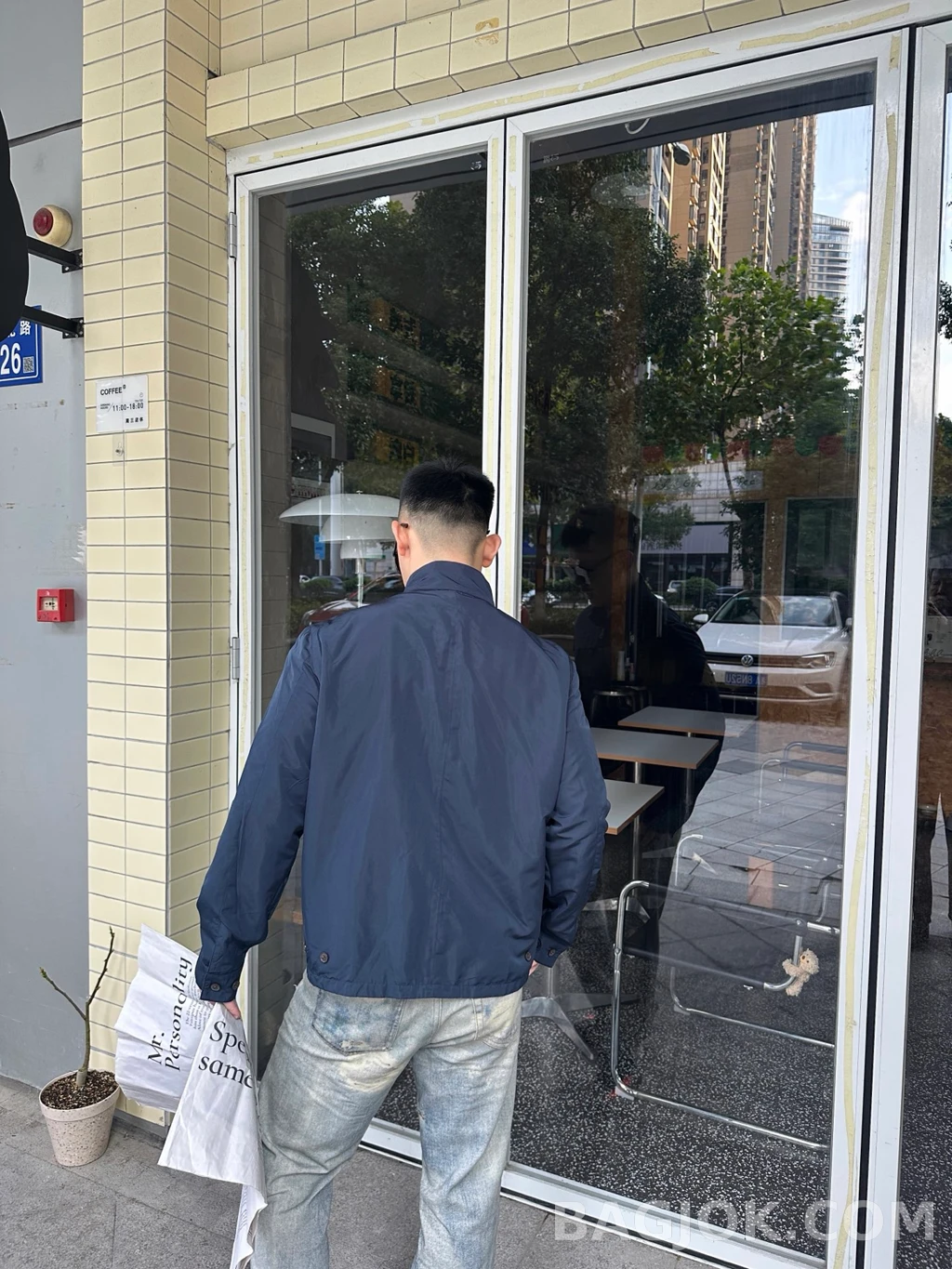 랄프로렌 랄프로렌 양면 스텐카라 집업 재킷 상세 이미지