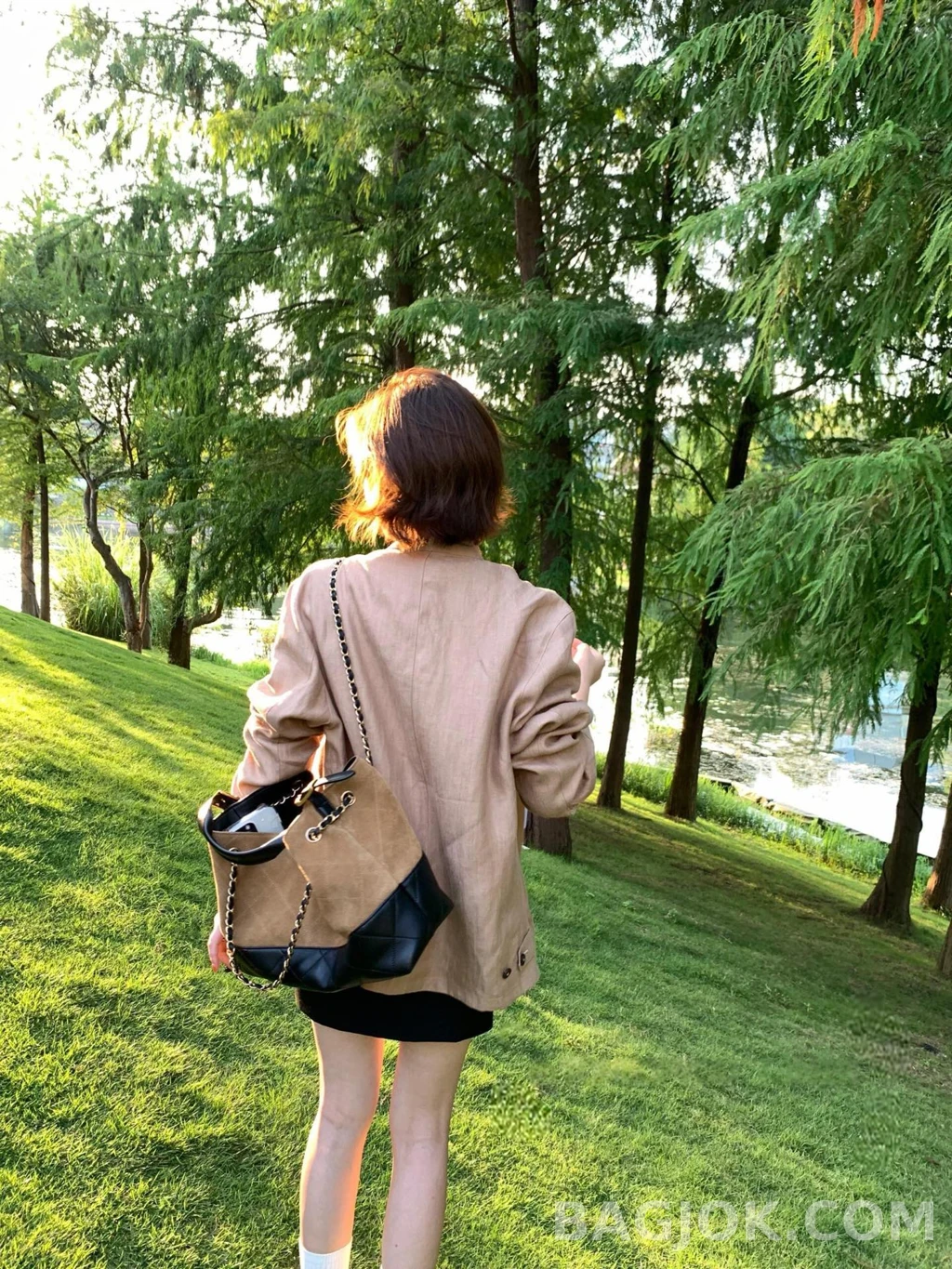 랄프로렌 랄프로렌 양면 스텐카라 집업 재킷 상세 이미지