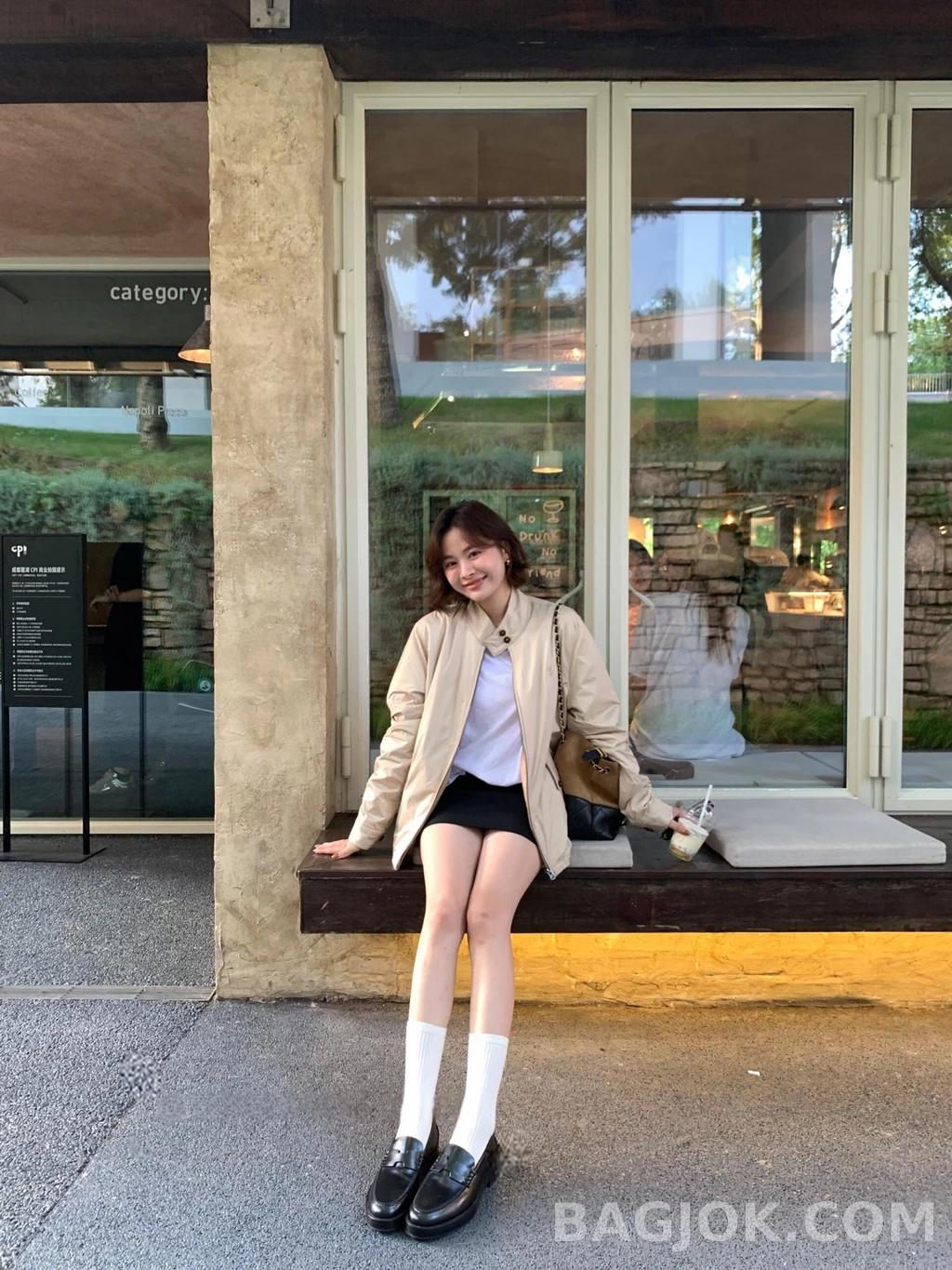 랄프로렌 랄프로렌 양면 스텐카라 집업 재킷 상세 이미지