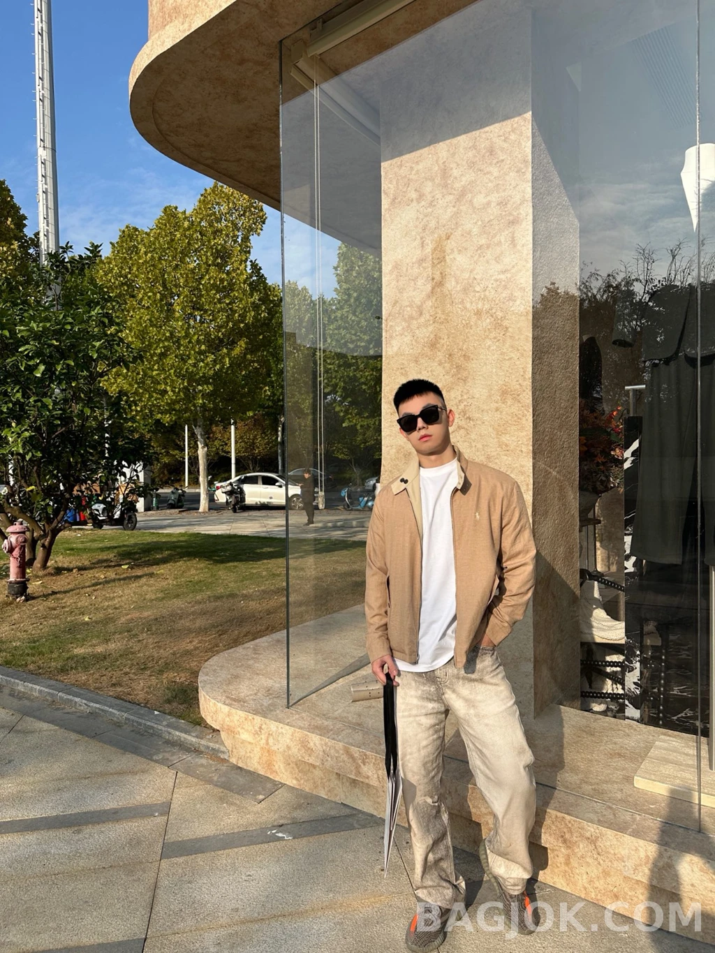 랄프로렌 랄프로렌 양면 스텐카라 집업 재킷 상세 이미지