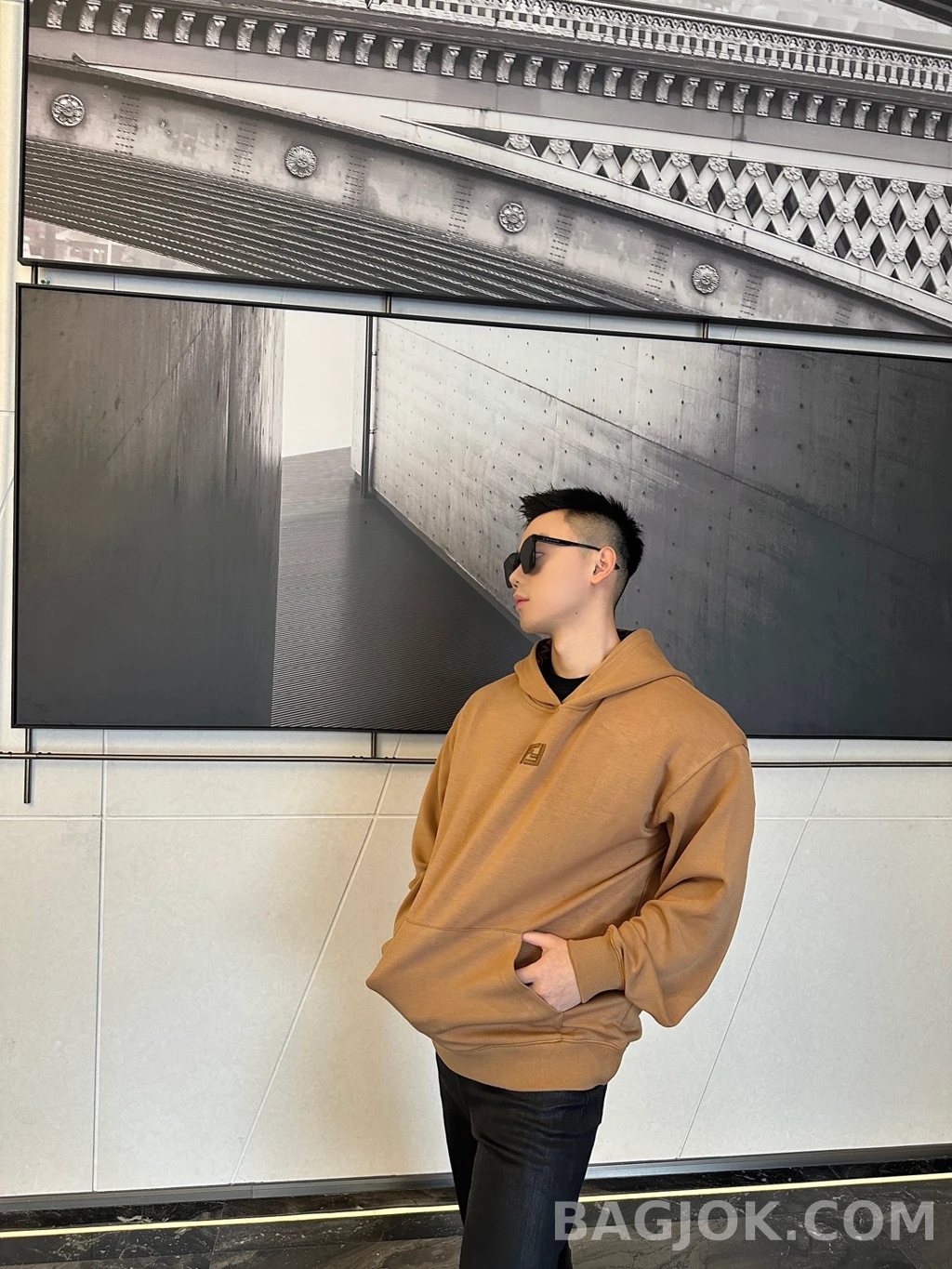 펜디 펜디 FF 라이닝 후드 상세 이미지
