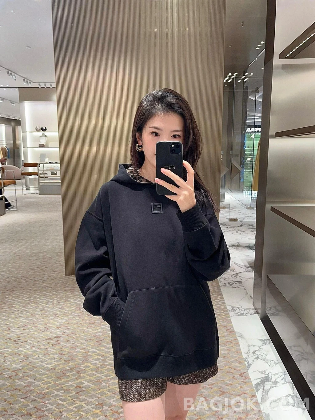 펜디 펜디 FF 라이닝 후드 상세 이미지